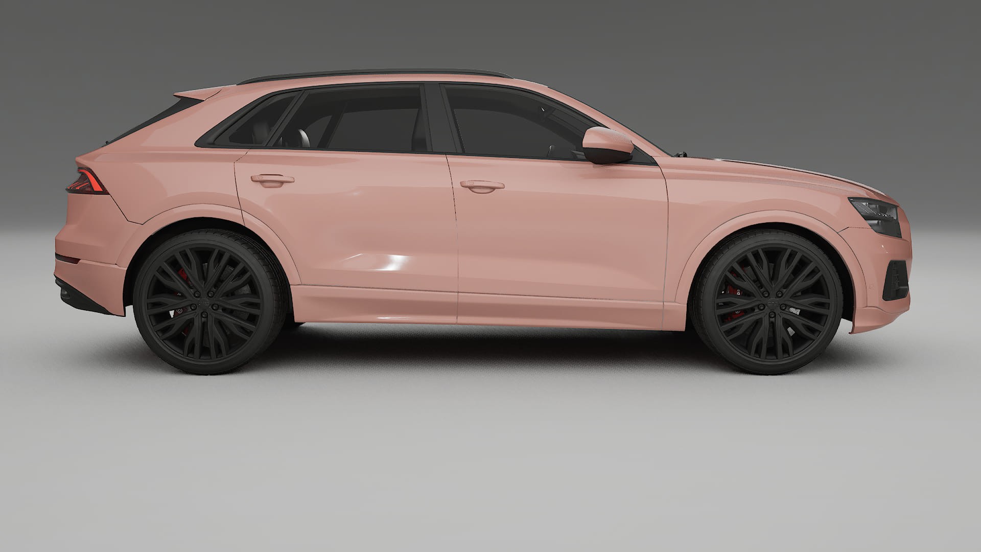 Audi Q8 F1 prefacelift pre LCI TPU Lakbeschermingsfolie | BLUSH Kleurveranderende PPF – Volledig Voorgesneden Kit