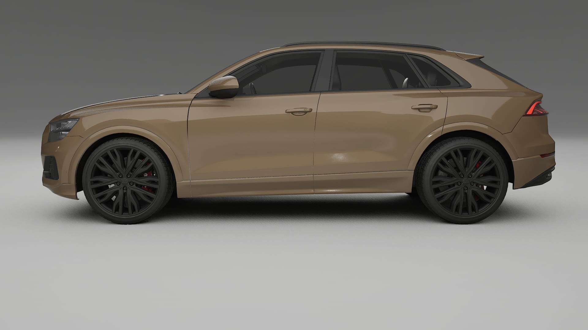 Audi Q8 F1 prefacelift pre LCI TPU Lakbeschermingsfolie | SAHARA Kleurveranderende PPF – Volledig Voorgesneden Kit