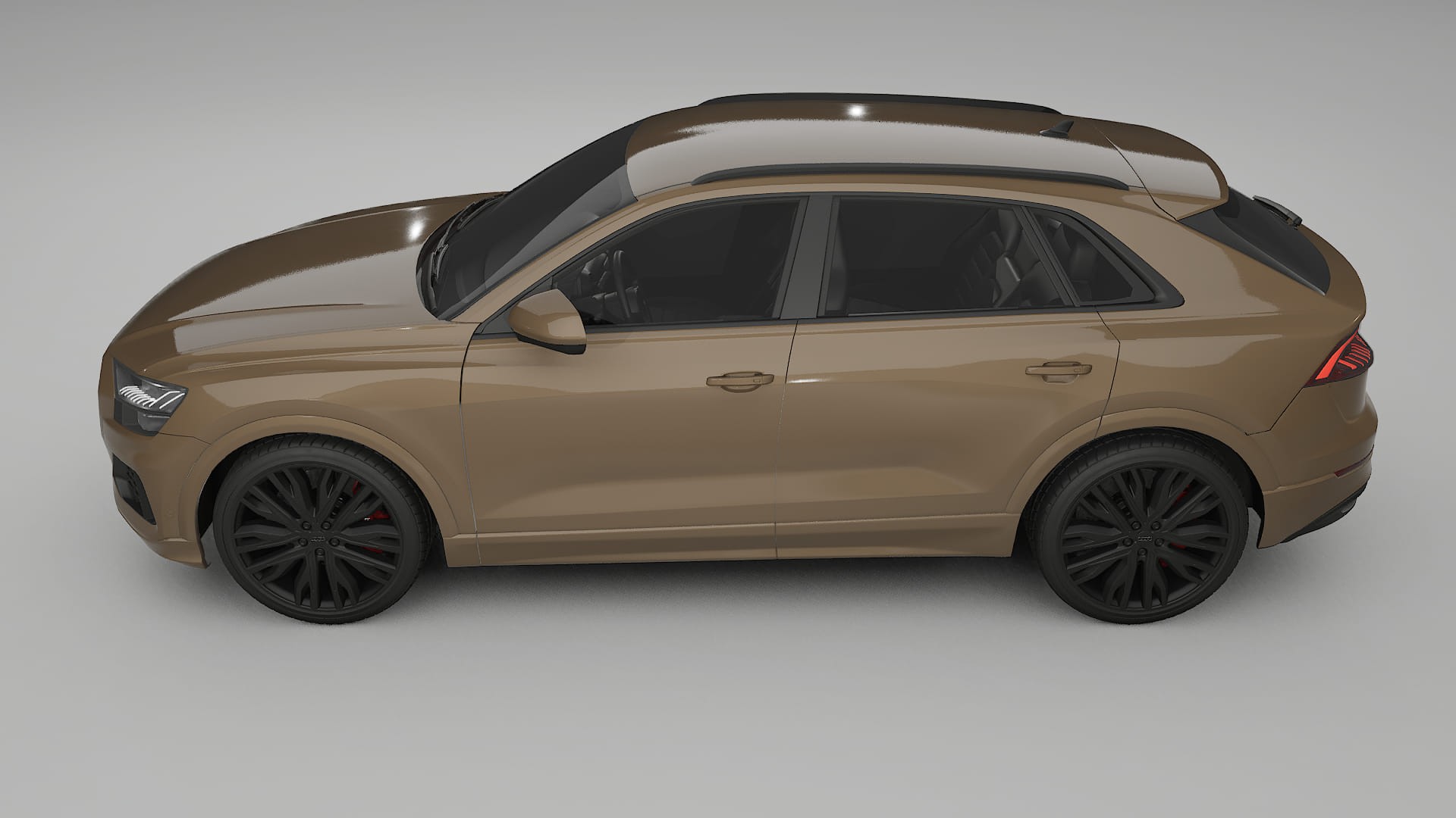 Audi Q8 F1 prefacelift pre LCI TPU Lakbeschermingsfolie | SAHARA Kleurveranderende PPF – Volledig Voorgesneden Kit