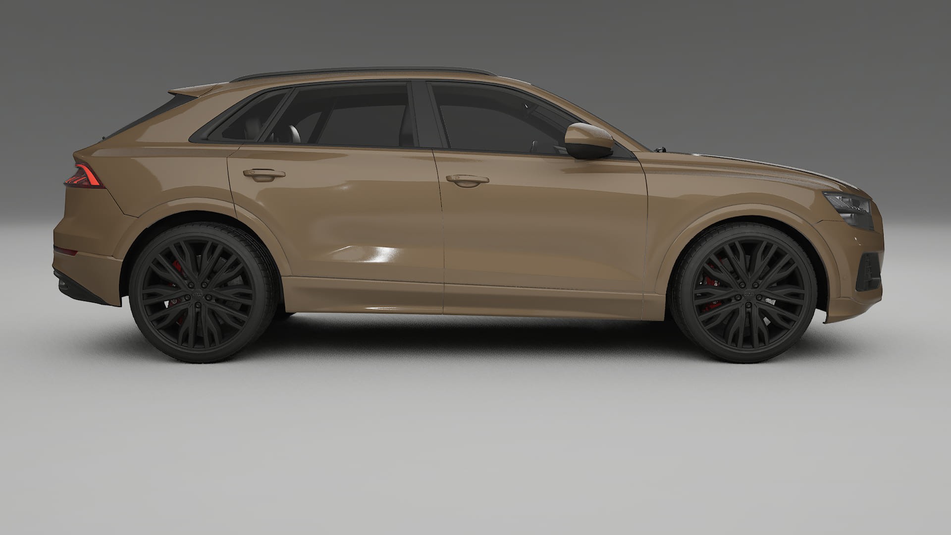 Audi Q8 F1 prefacelift pre LCI TPU Lakbeschermingsfolie | SAHARA Kleurveranderende PPF – Volledig Voorgesneden Kit