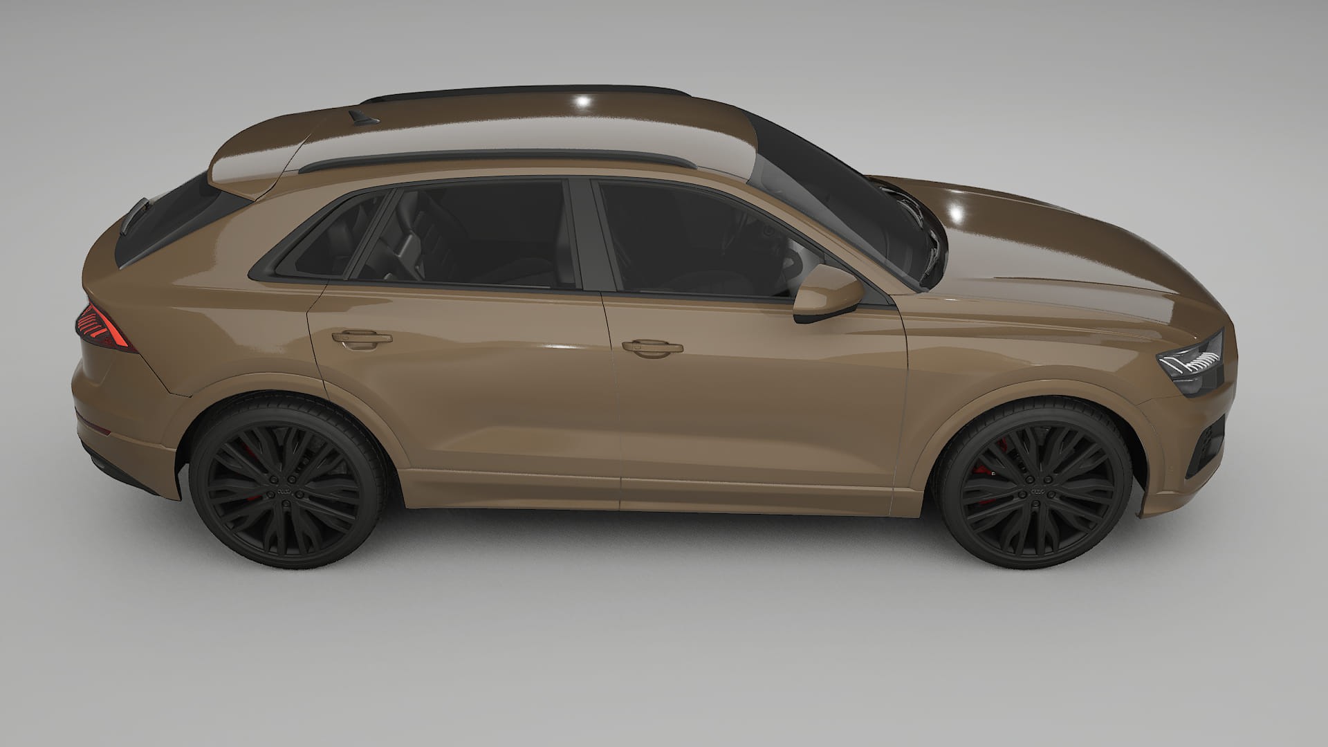 Audi Q8 F1 prefacelift pre LCI TPU Lakbeschermingsfolie | SAHARA Kleurveranderende PPF – Volledig Voorgesneden Kit