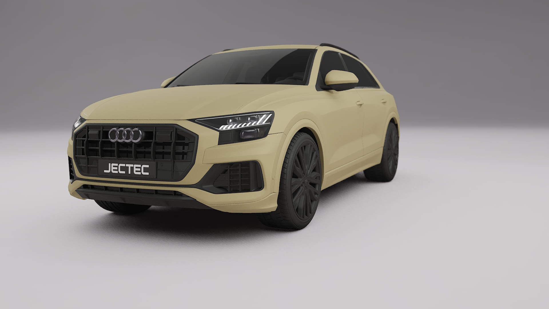 Audi Q8 F1 prefacelift pre LCI TPU Lakbeschermingsfolie | SAND Kleurveranderende PPF – Volledig Voorgesneden Kit