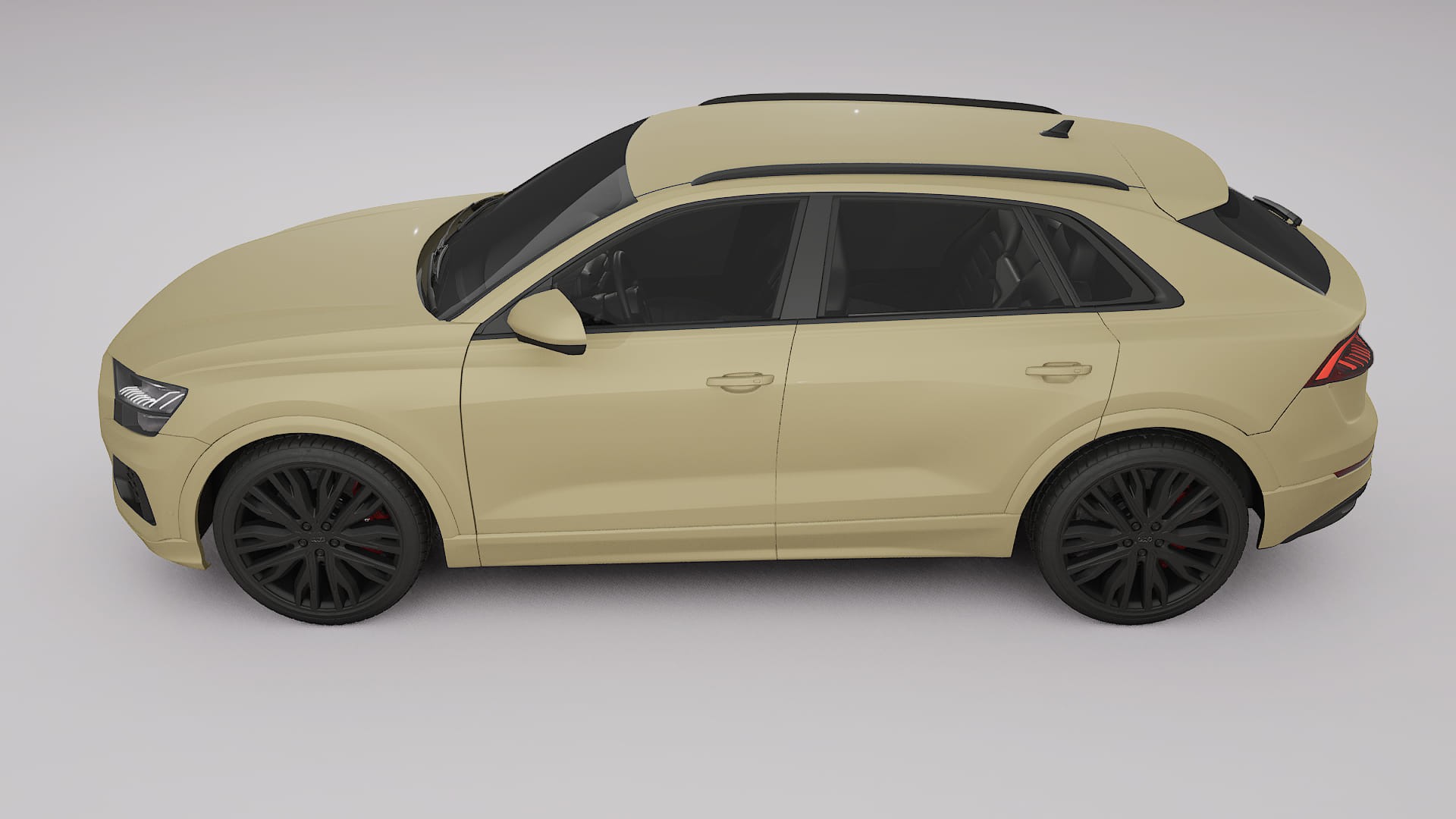 Audi Q8 F1 prefacelift pre LCI TPU Lakbeschermingsfolie | SAND Kleurveranderende PPF – Volledig Voorgesneden Kit