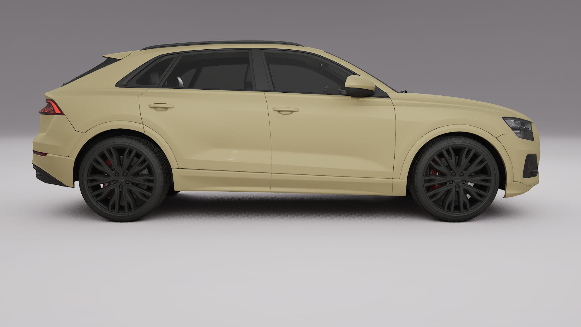 Audi Q8 F1 prefacelift pre LCI TPU Lakbeschermingsfolie | SAND Kleurveranderende PPF – Volledig Voorgesneden Kit
