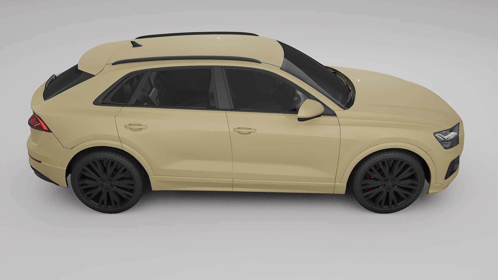 Audi Q8 F1 prefacelift pre LCI TPU Lakbeschermingsfolie | SAND Kleurveranderende PPF – Volledig Voorgesneden Kit