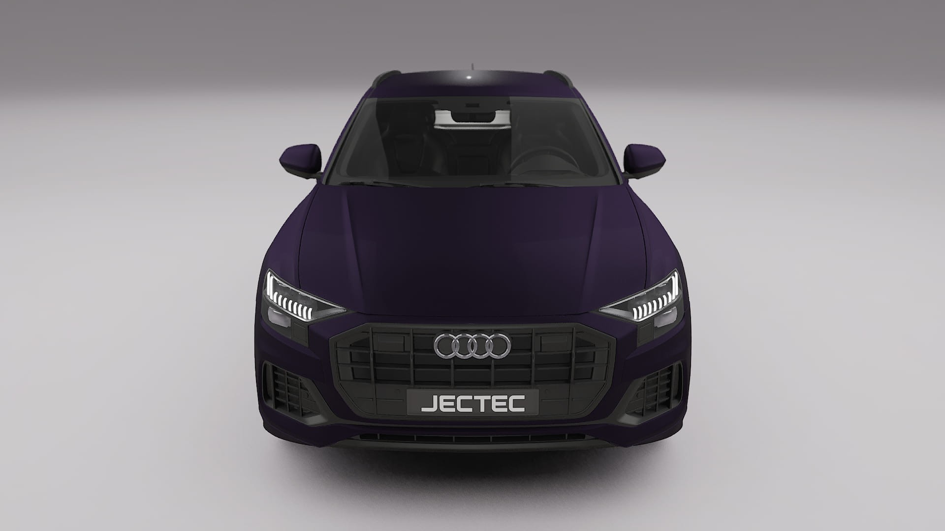 Audi Q8 F1 prefacelift pre LCI TPU Lakbeschermingsfolie | VIOLET Kleurveranderende PPF – Volledig Voorgesneden Kit