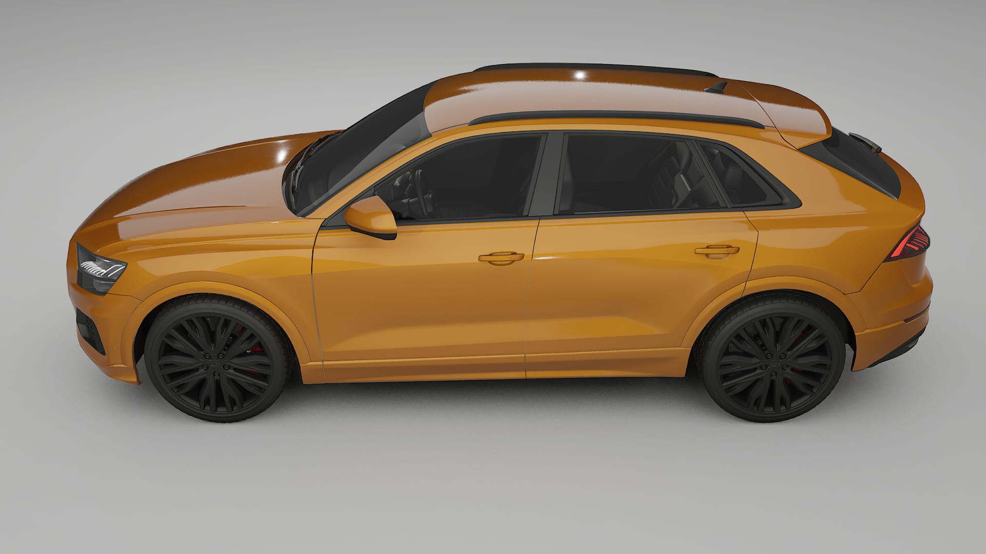 Audi Q8 F1 prefacelift pre LCI TPU Lakbeschermingsfolie | DAISY Kleurveranderende PPF – Volledig Voorgesneden Kit
