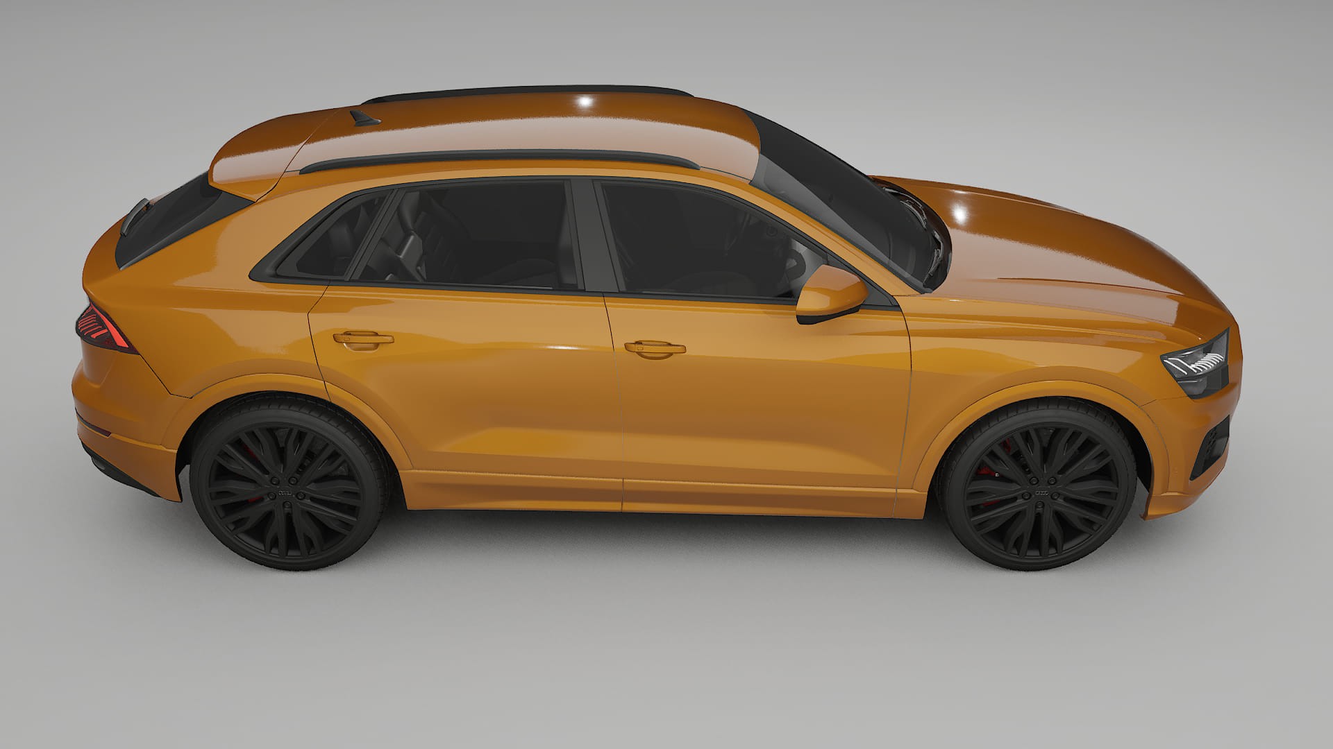 Audi Q8 F1 prefacelift pre LCI TPU Lakbeschermingsfolie | DAISY Kleurveranderende PPF – Volledig Voorgesneden Kit
