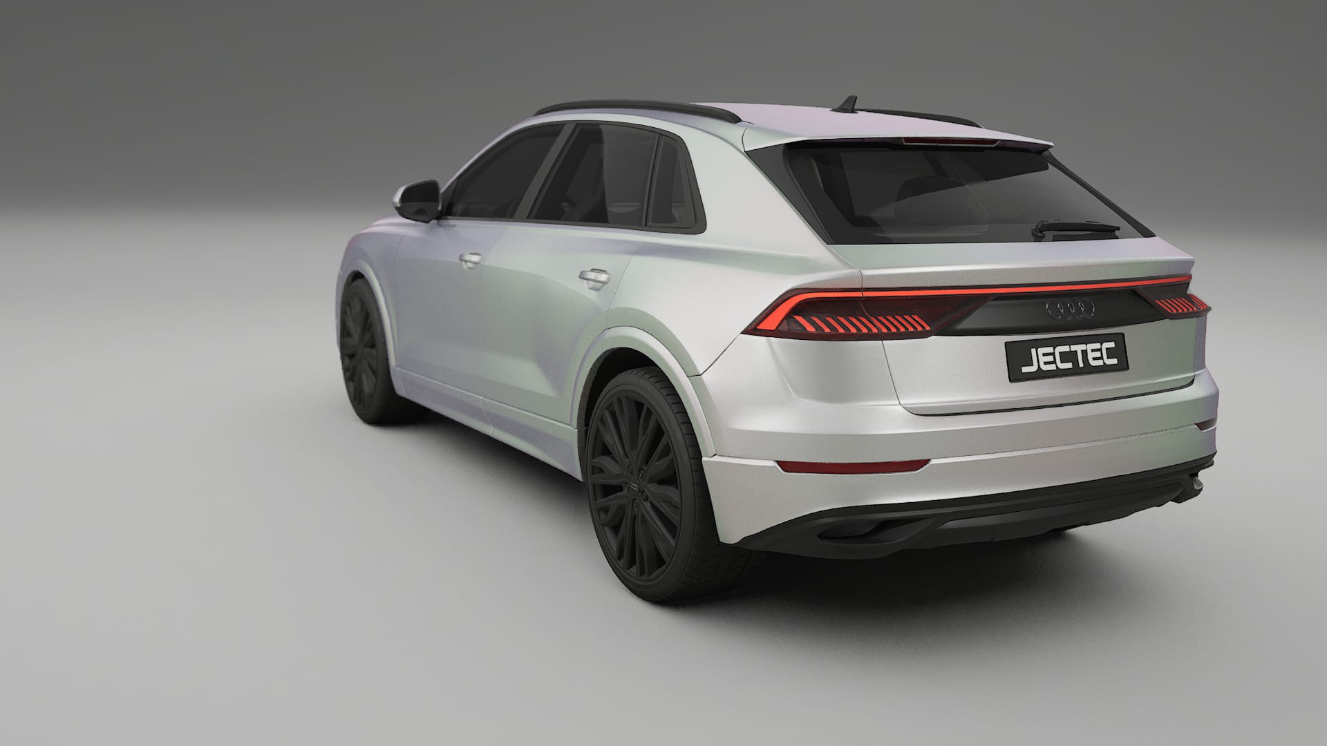 Audi Q8 F1 prefacelift pre LCI TPU Lakbeschermingsfolie | NEBULA Kleurveranderende PPF – Volledig Voorgesneden Kit