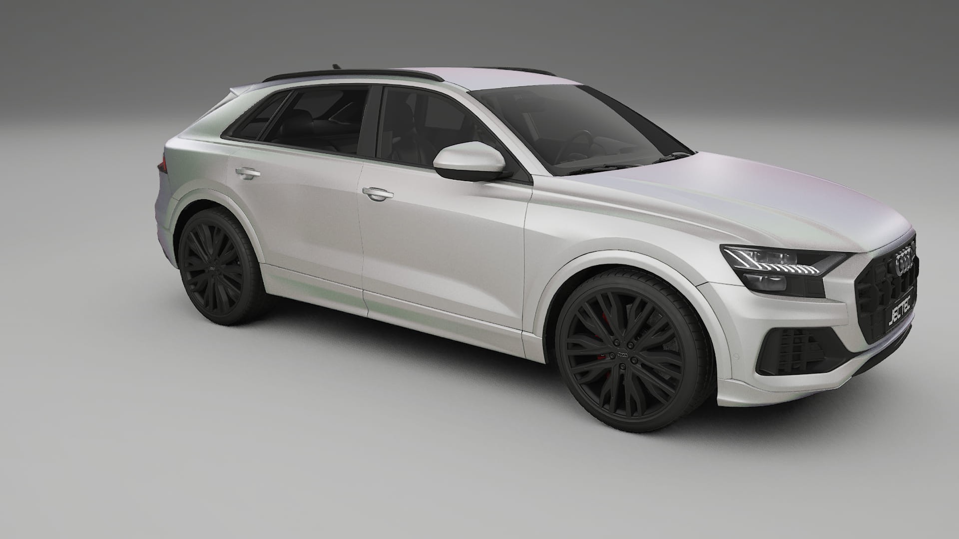 Audi Q8 F1 prefacelift pre LCI TPU Lakbeschermingsfolie | NEBULA Kleurveranderende PPF – Volledig Voorgesneden Kit