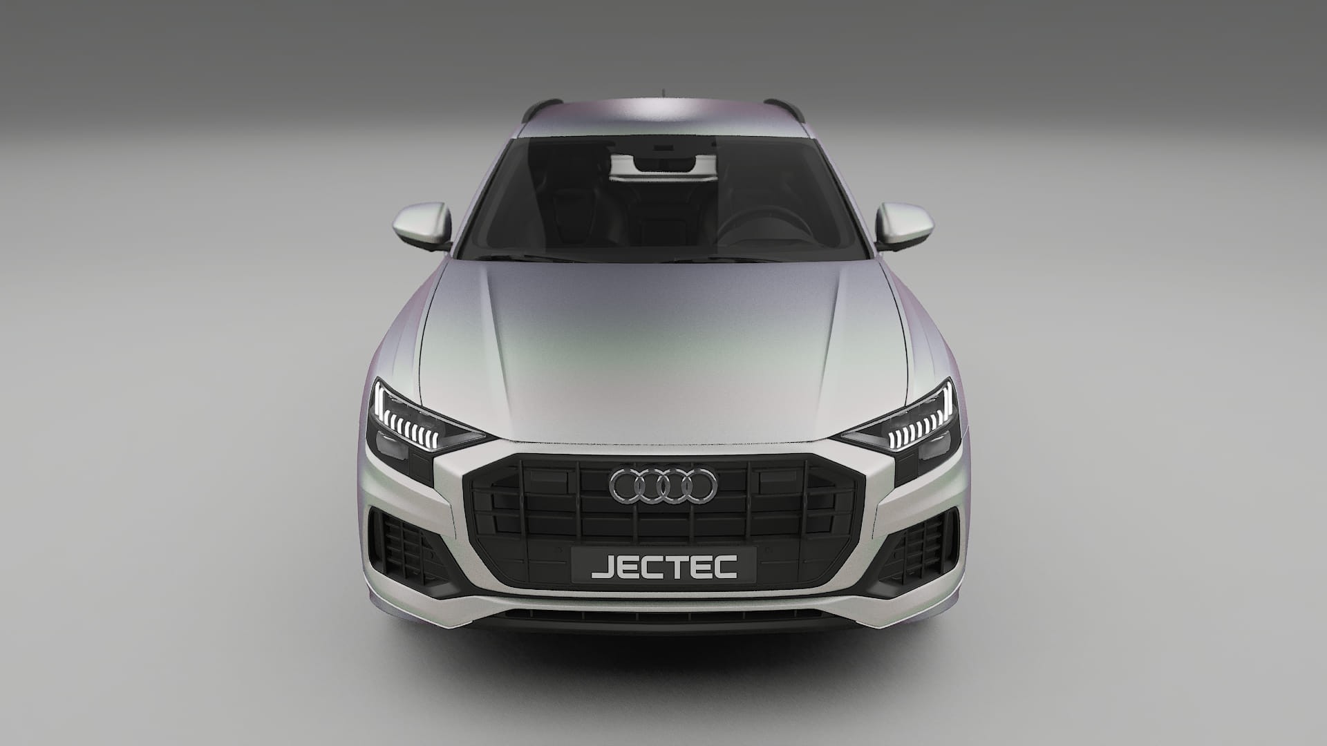 Audi Q8 F1 prefacelift pre LCI TPU Lakbeschermingsfolie | NEBULA Kleurveranderende PPF – Volledig Voorgesneden Kit