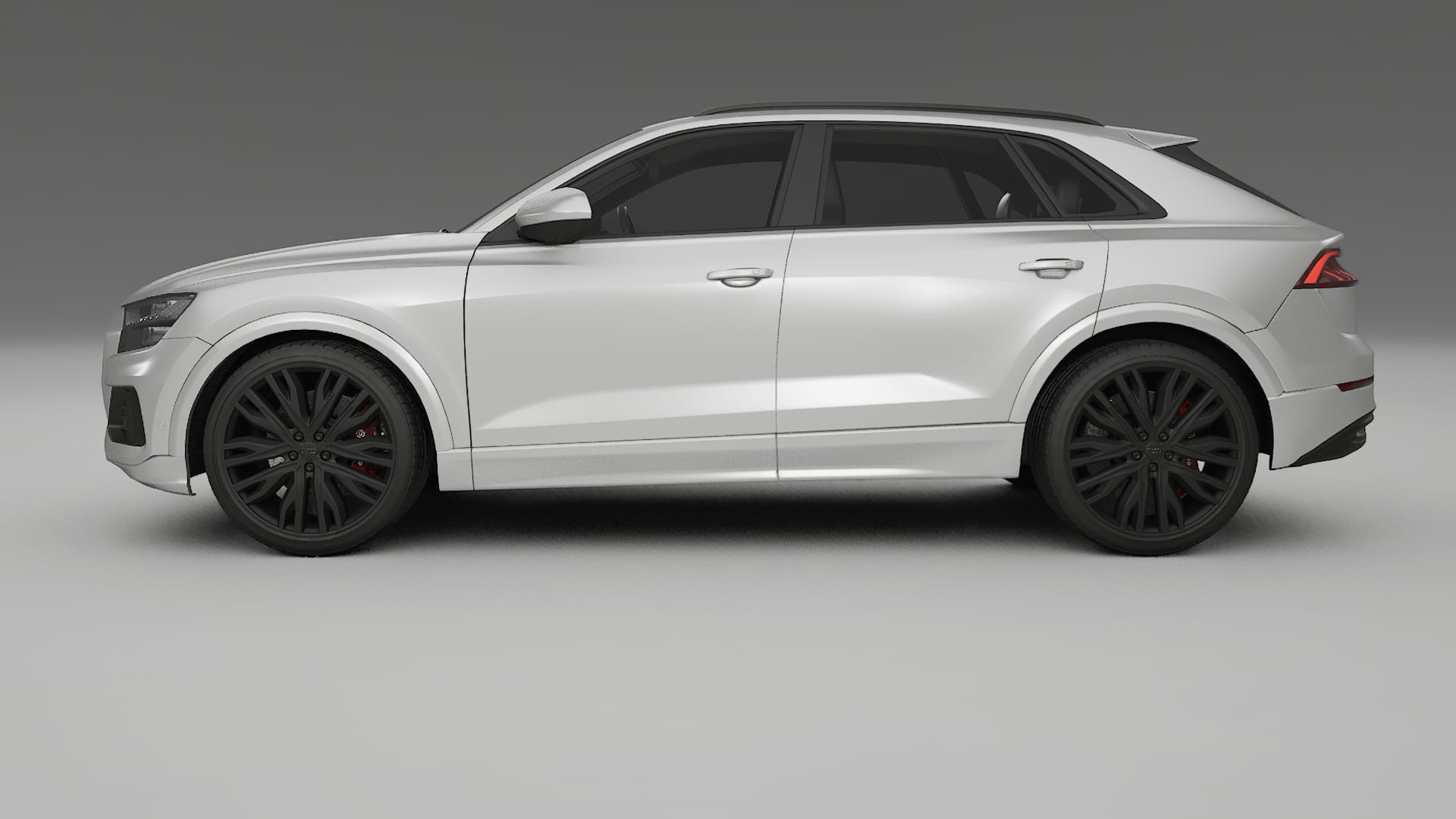 Audi Q8 F1 prefacelift pre LCI TPU Lakbeschermingsfolie | OPAL Kleurveranderende PPF – Volledig Voorgesneden Kit