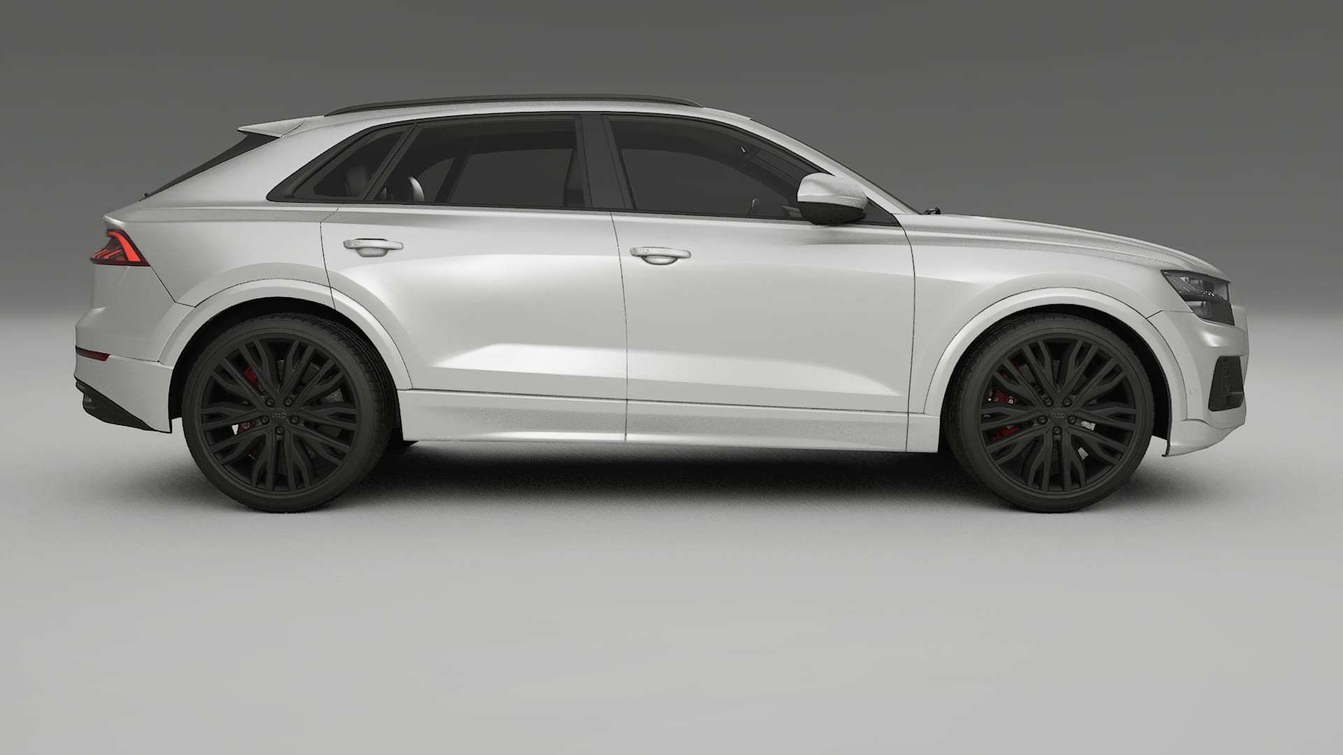 Audi Q8 F1 prefacelift pre LCI TPU Lakbeschermingsfolie | OPAL Kleurveranderende PPF – Volledig Voorgesneden Kit