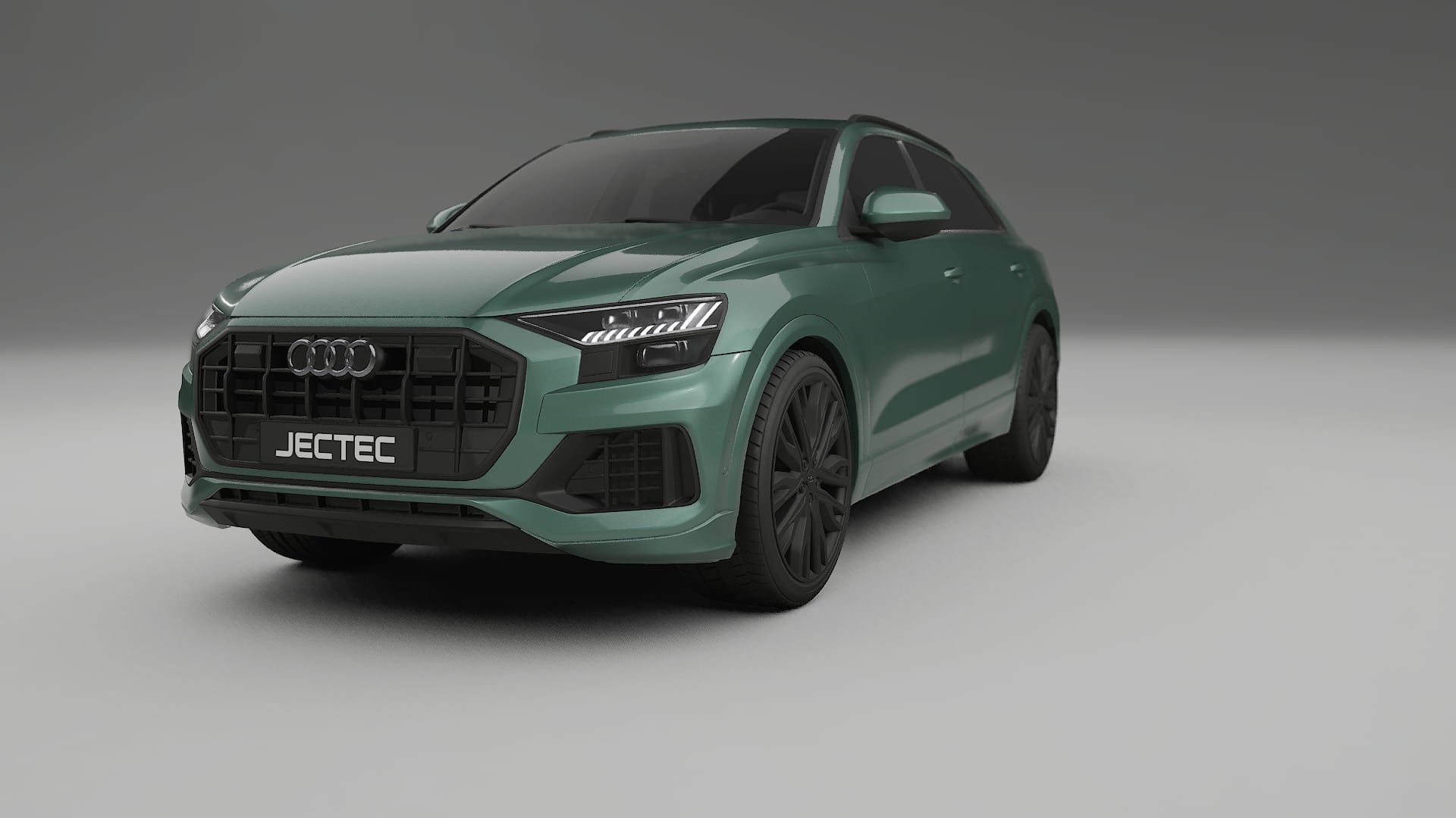 Audi Q8 F1 prefacelift pre LCI TPU Lakbeschermingsfolie | EVERGREEN Kleurveranderende PPF – Volledig Voorgesneden Kit