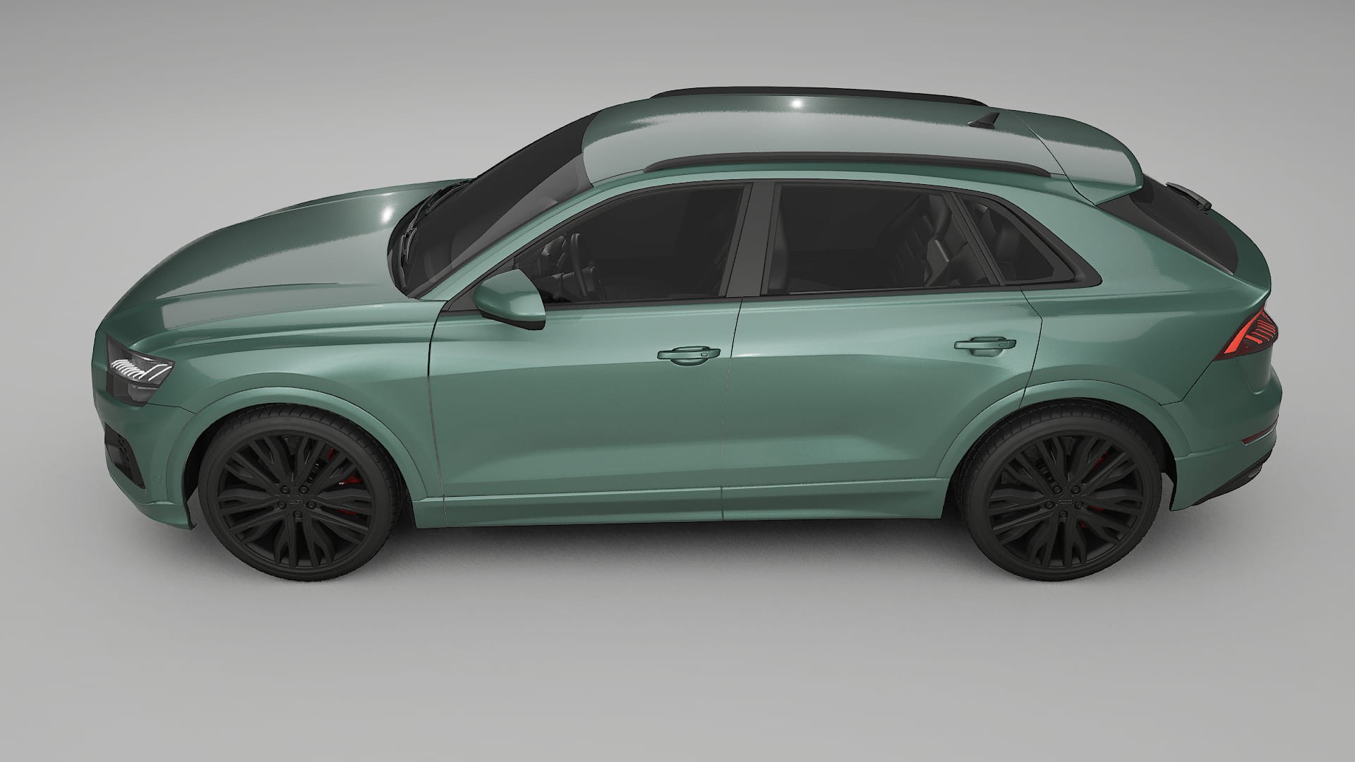 Audi Q8 F1 prefacelift pre LCI TPU Lakbeschermingsfolie | EVERGREEN Kleurveranderende PPF – Volledig Voorgesneden Kit