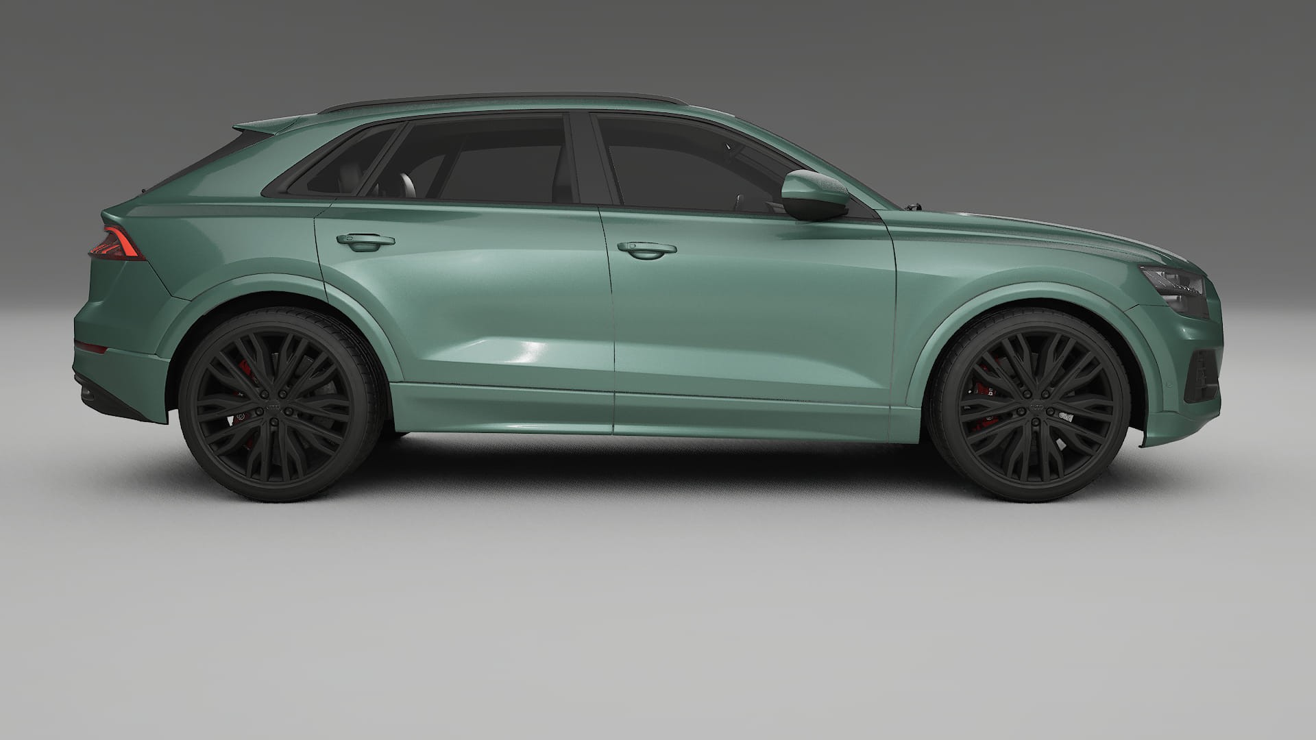 Audi Q8 F1 prefacelift pre LCI TPU Lakbeschermingsfolie | EVERGREEN Kleurveranderende PPF – Volledig Voorgesneden Kit