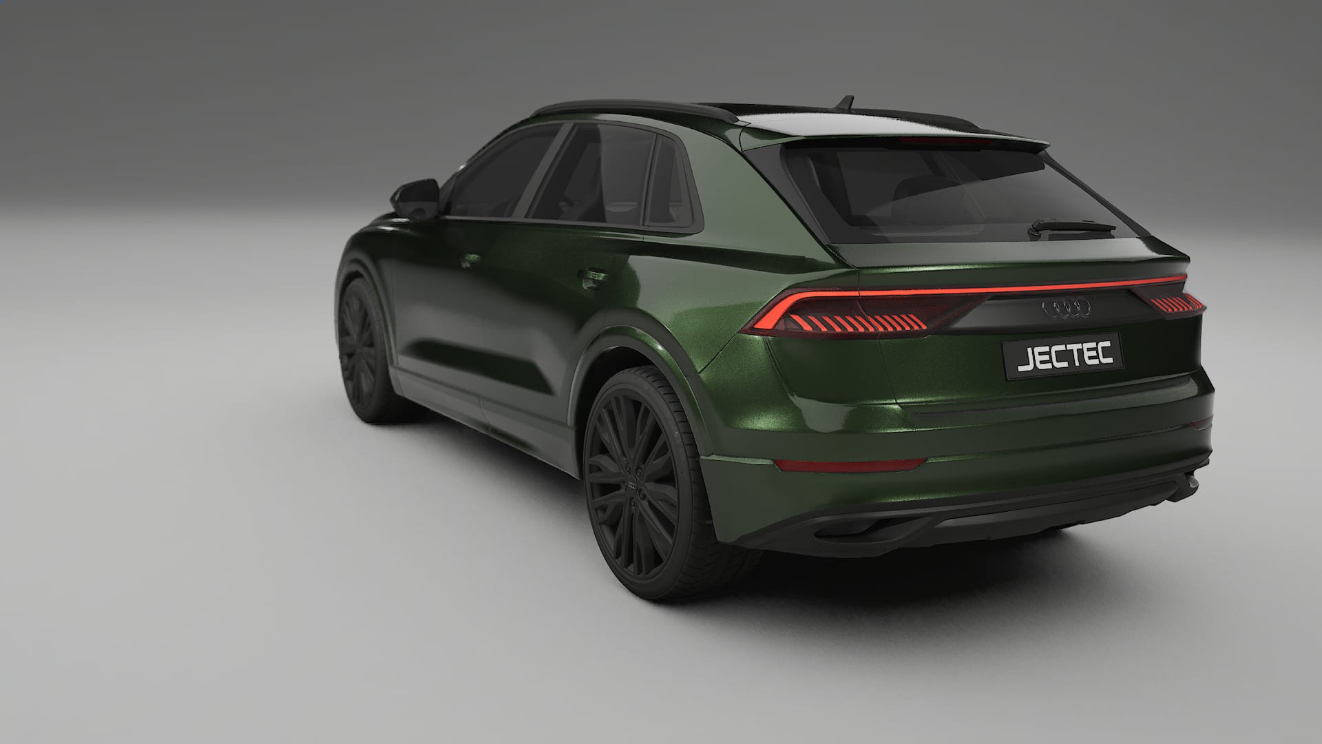 Audi Q8 F1 prefacelift pre LCI TPU Lakbeschermingsfolie | LAGOON Kleurveranderende PPF – Volledig Voorgesneden Kit