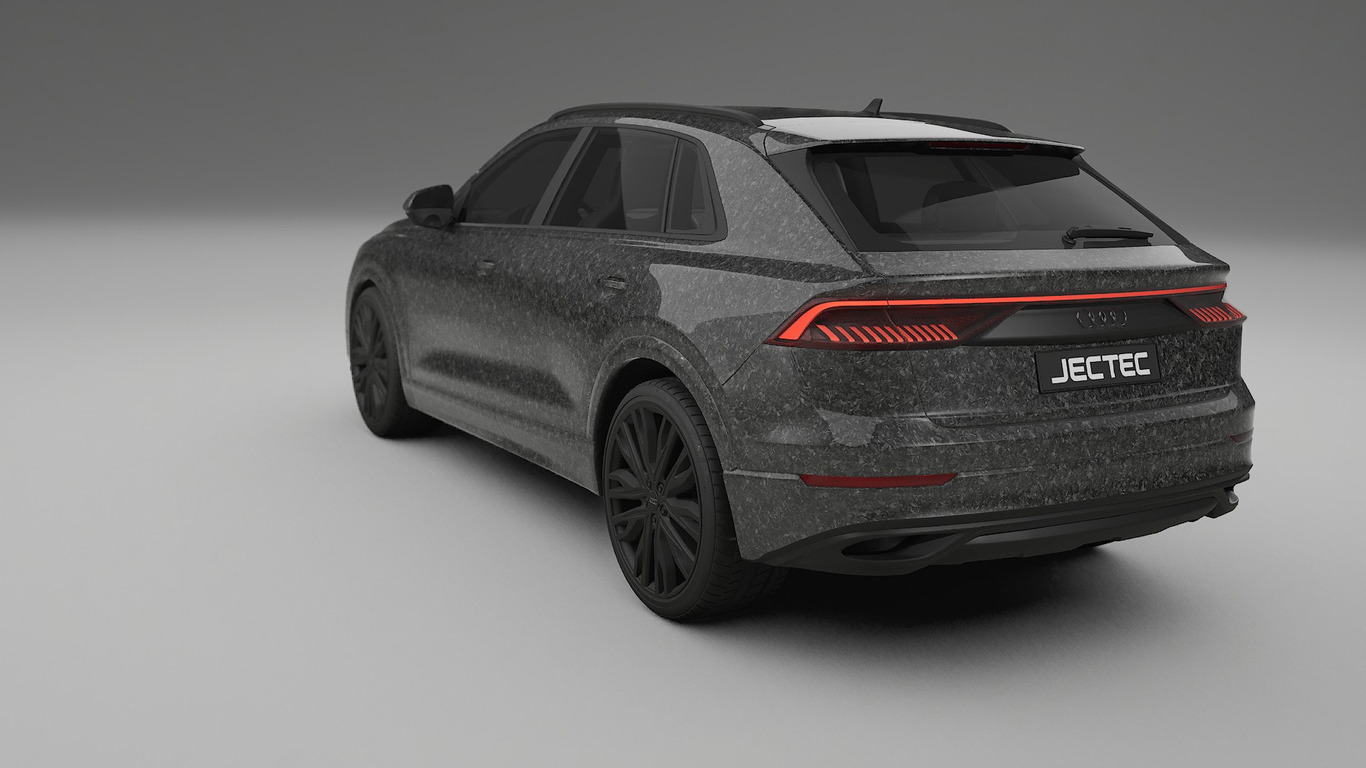 Audi Q8 F1 prefacelift pre LCI TPU Lakbeschermingsfolie | FORGED S Kleurveranderende PPF – Volledig Voorgesneden Kit