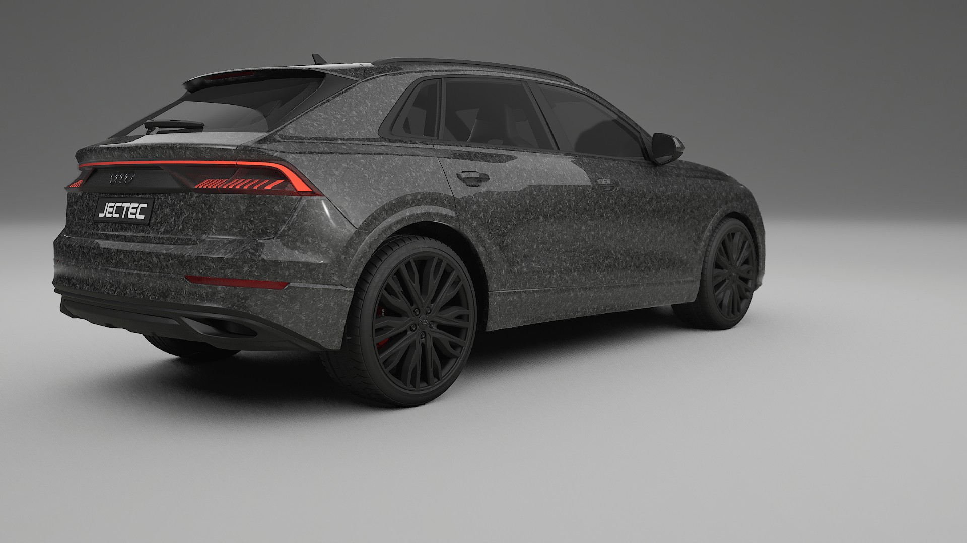 Audi Q8 F1 prefacelift pre LCI TPU Lakbeschermingsfolie | FORGED S Kleurveranderende PPF – Volledig Voorgesneden Kit