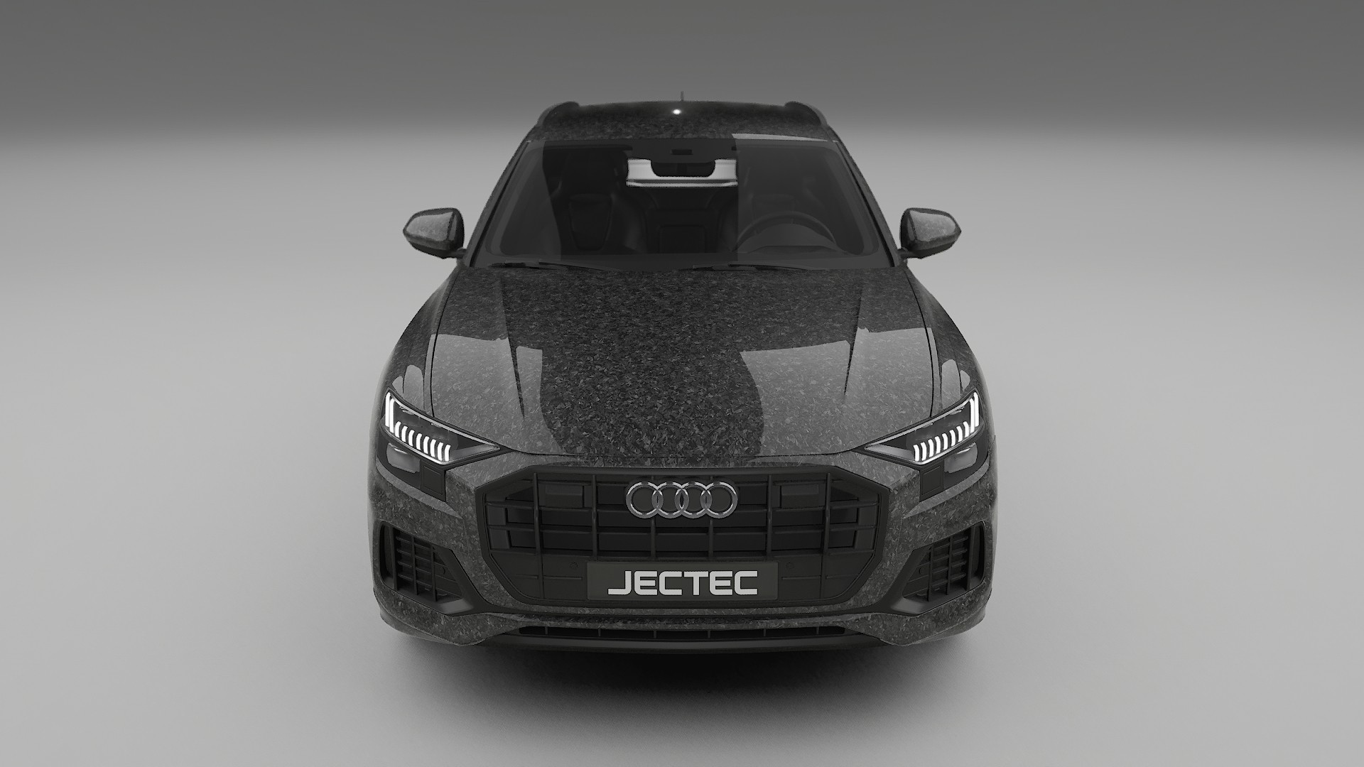 Audi Q8 F1 prefacelift pre LCI TPU Lakbeschermingsfolie | FORGED S Kleurveranderende PPF – Volledig Voorgesneden Kit