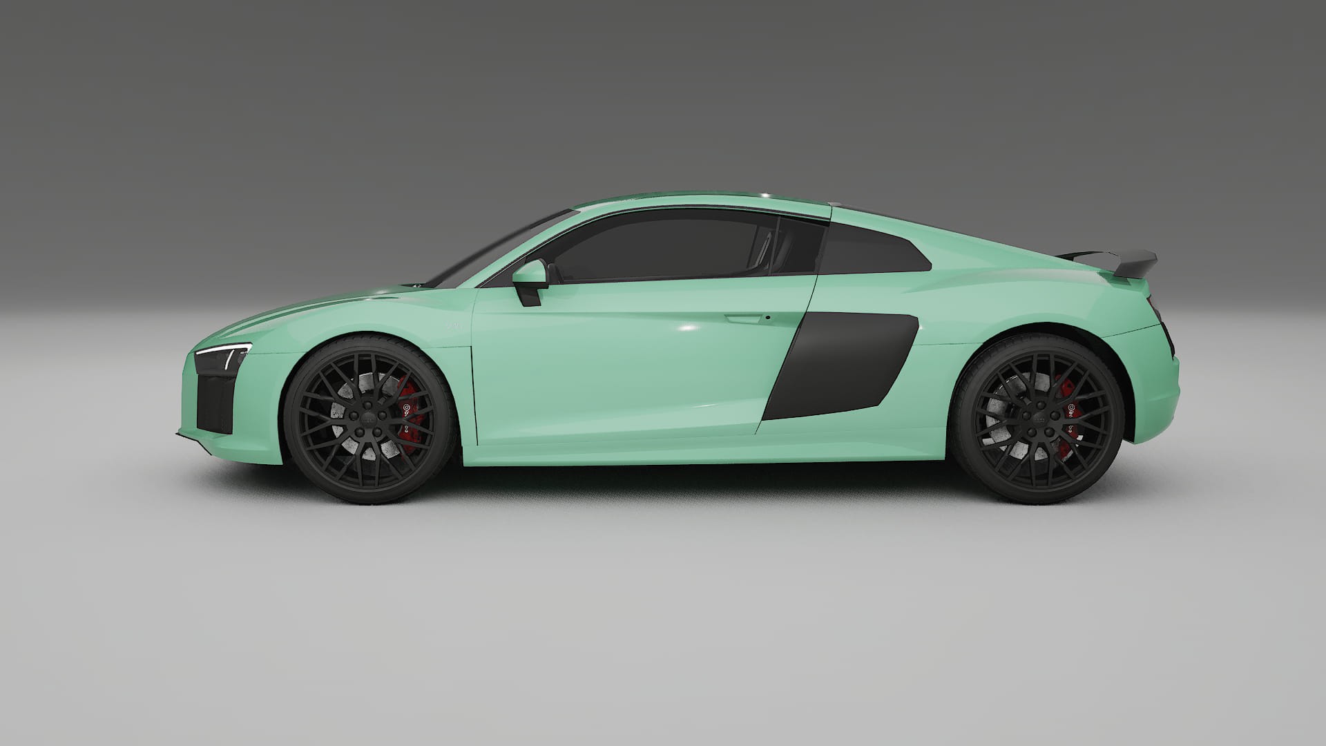 Audi R8 typ 4S prefacelift pre LCI TPU Lakbeschermingsfolie | DUSTY Kleurveranderende PPF – Volledig Voorgesneden Kit