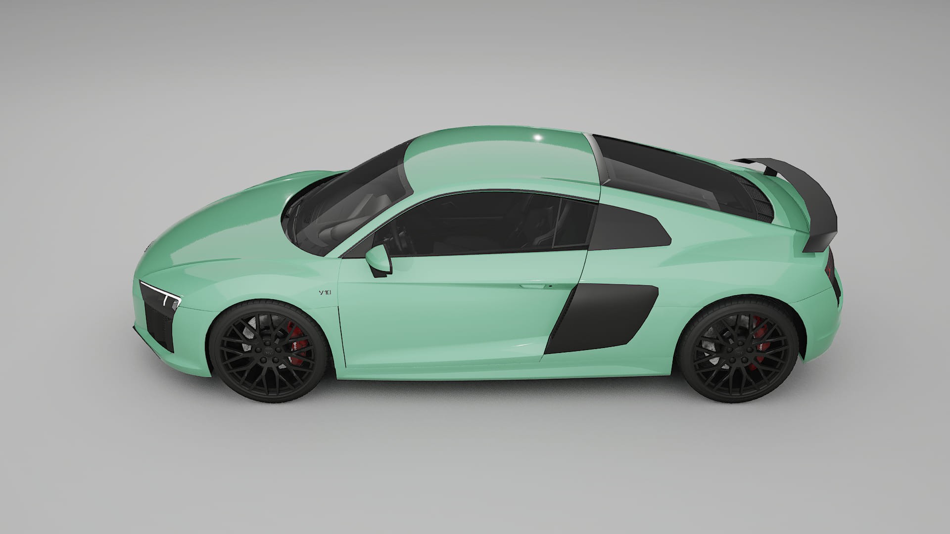 Audi R8 typ 4S prefacelift pre LCI TPU Lakbeschermingsfolie | DUSTY Kleurveranderende PPF – Volledig Voorgesneden Kit