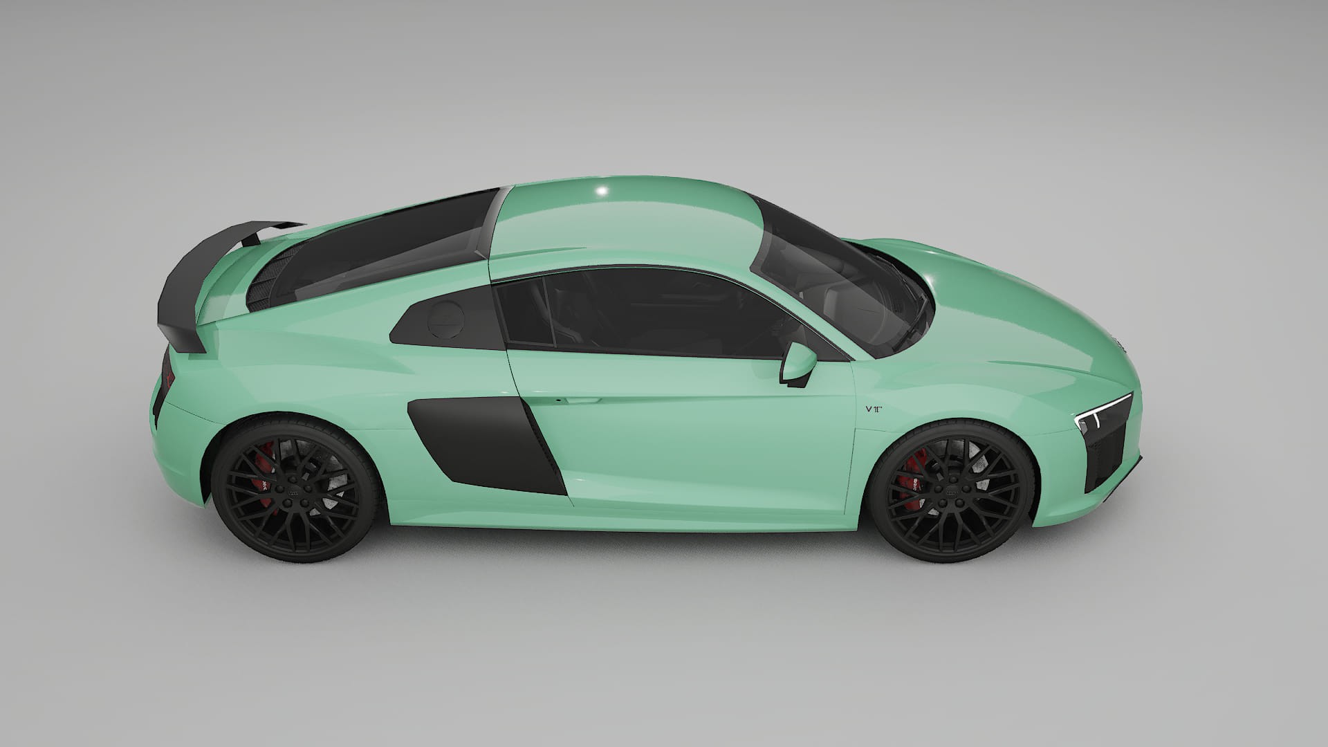 Audi R8 typ 4S prefacelift pre LCI TPU Lakbeschermingsfolie | DUSTY Kleurveranderende PPF – Volledig Voorgesneden Kit