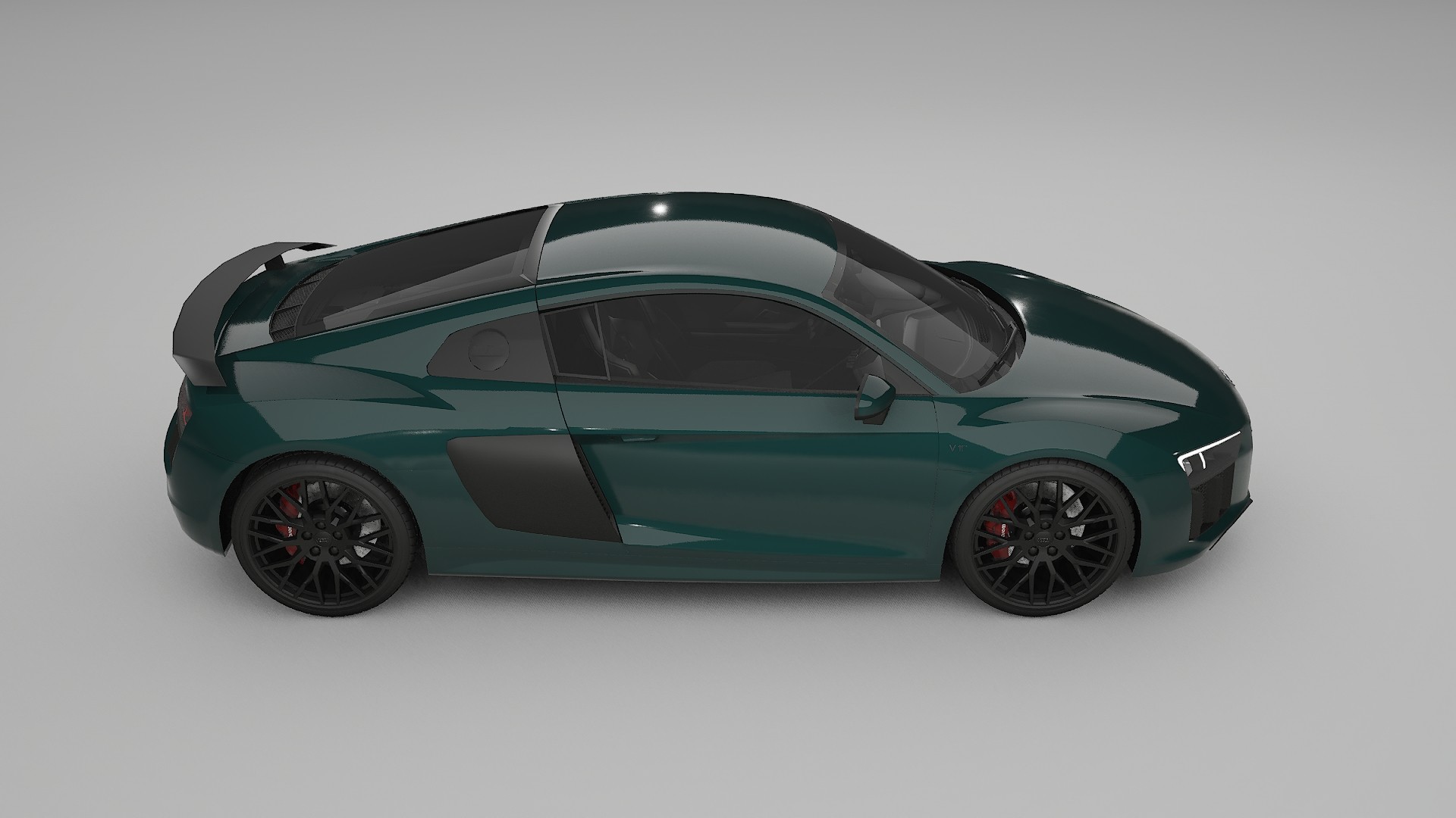 Audi R8 typ 4S prefacelift pre LCI TPU Lakbeschermingsfolie | INFERNO Kleurveranderende PPF – Volledig Voorgesneden Kit
