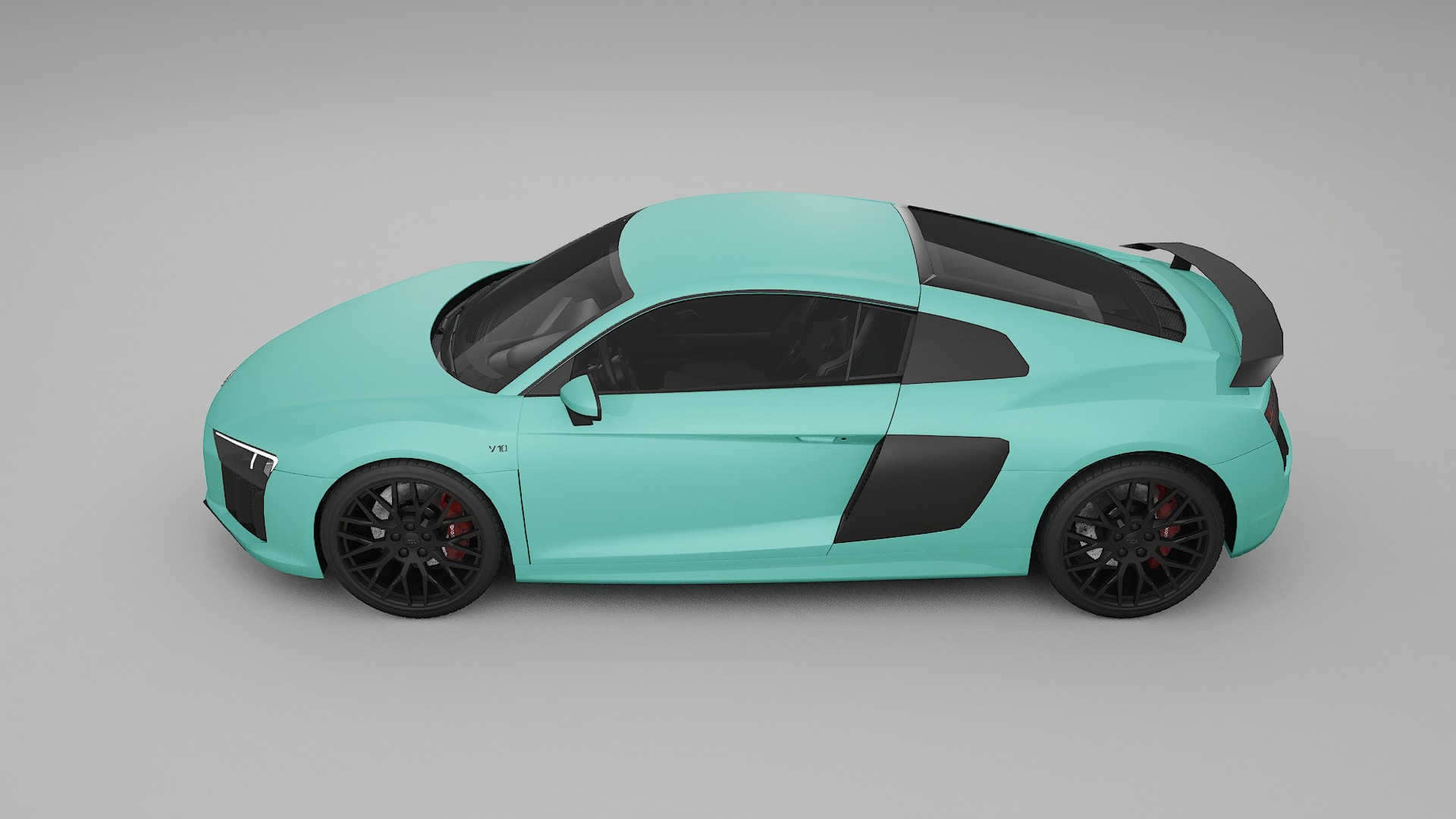 Audi R8 typ 4S prefacelift pre LCI TPU Lakbeschermingsfolie | FROST Kleurveranderende PPF – Volledig Voorgesneden Kit