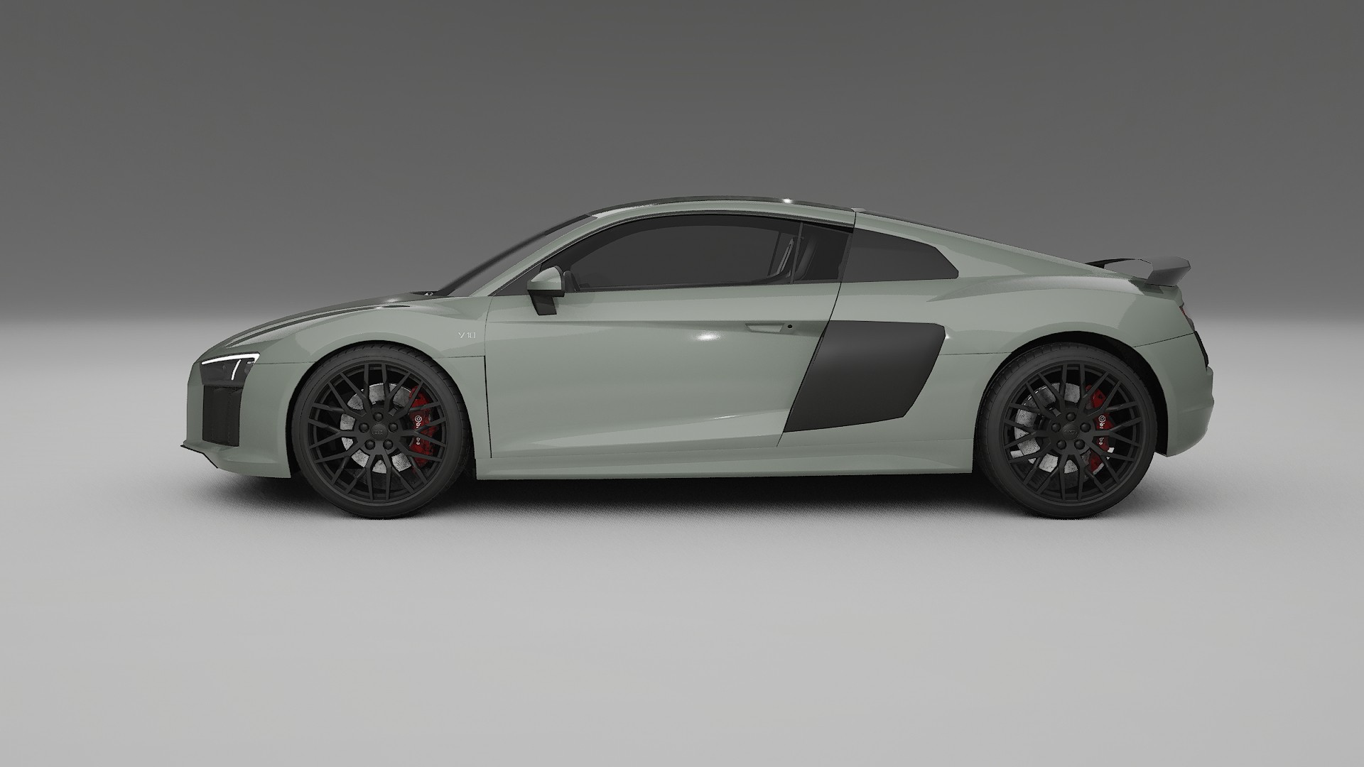 Audi R8 typ 4S prefacelift pre LCI TPU Lakbeschermingsfolie | SLATE Kleurveranderende PPF – Volledig Voorgesneden Kit