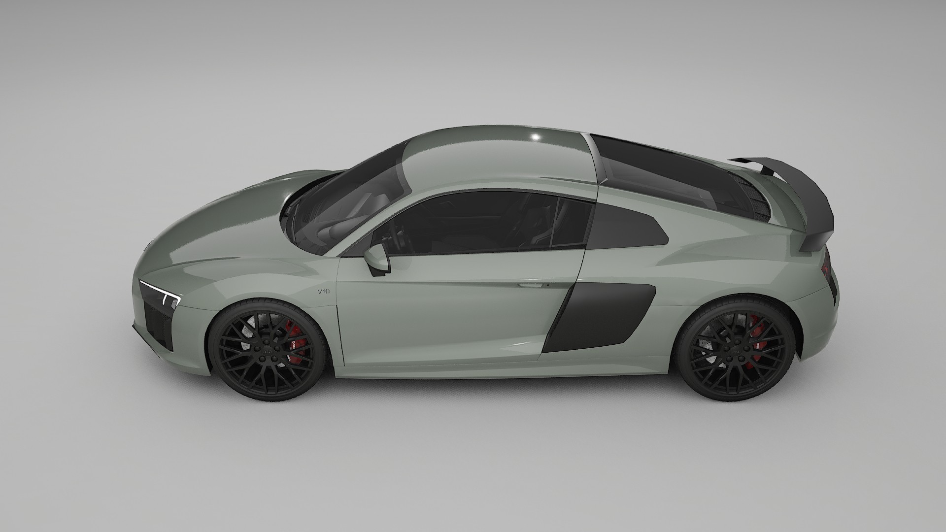 Audi R8 typ 4S prefacelift pre LCI TPU Lakbeschermingsfolie | SLATE Kleurveranderende PPF – Volledig Voorgesneden Kit