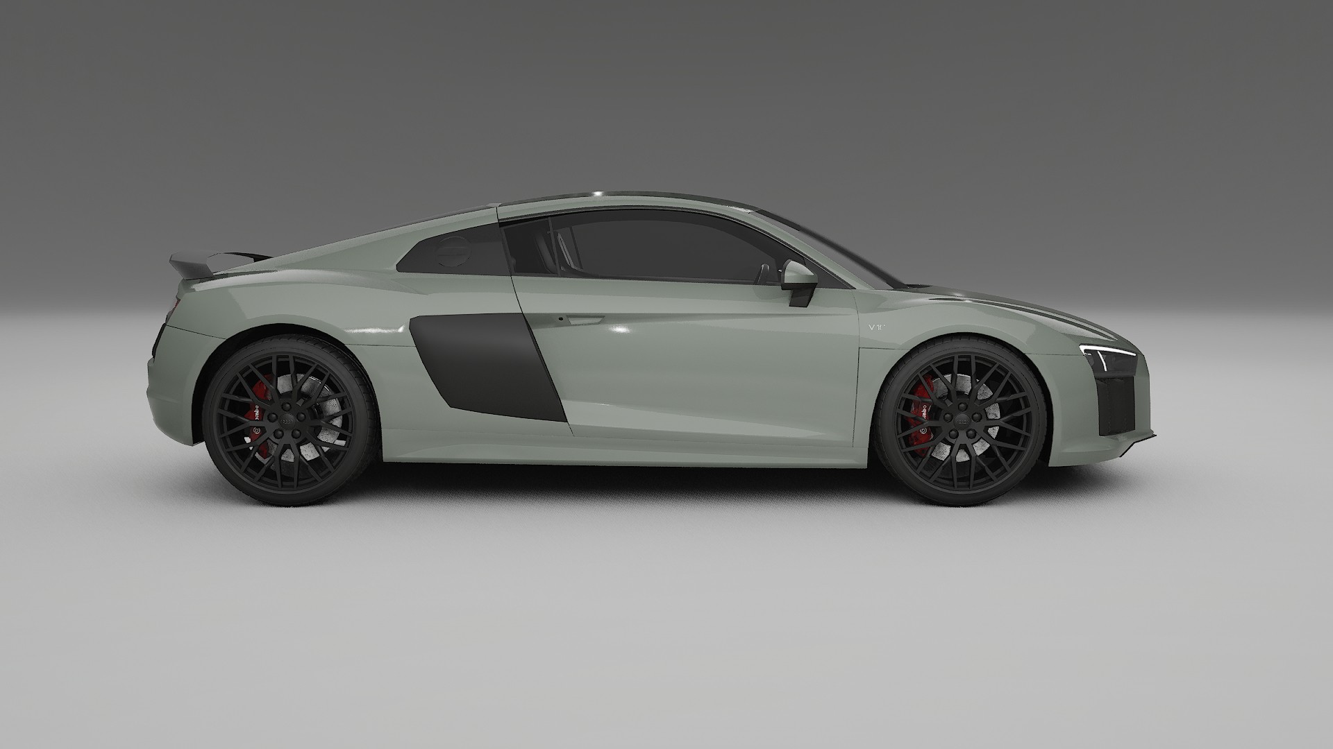 Audi R8 typ 4S prefacelift pre LCI TPU Lakbeschermingsfolie | SLATE Kleurveranderende PPF – Volledig Voorgesneden Kit