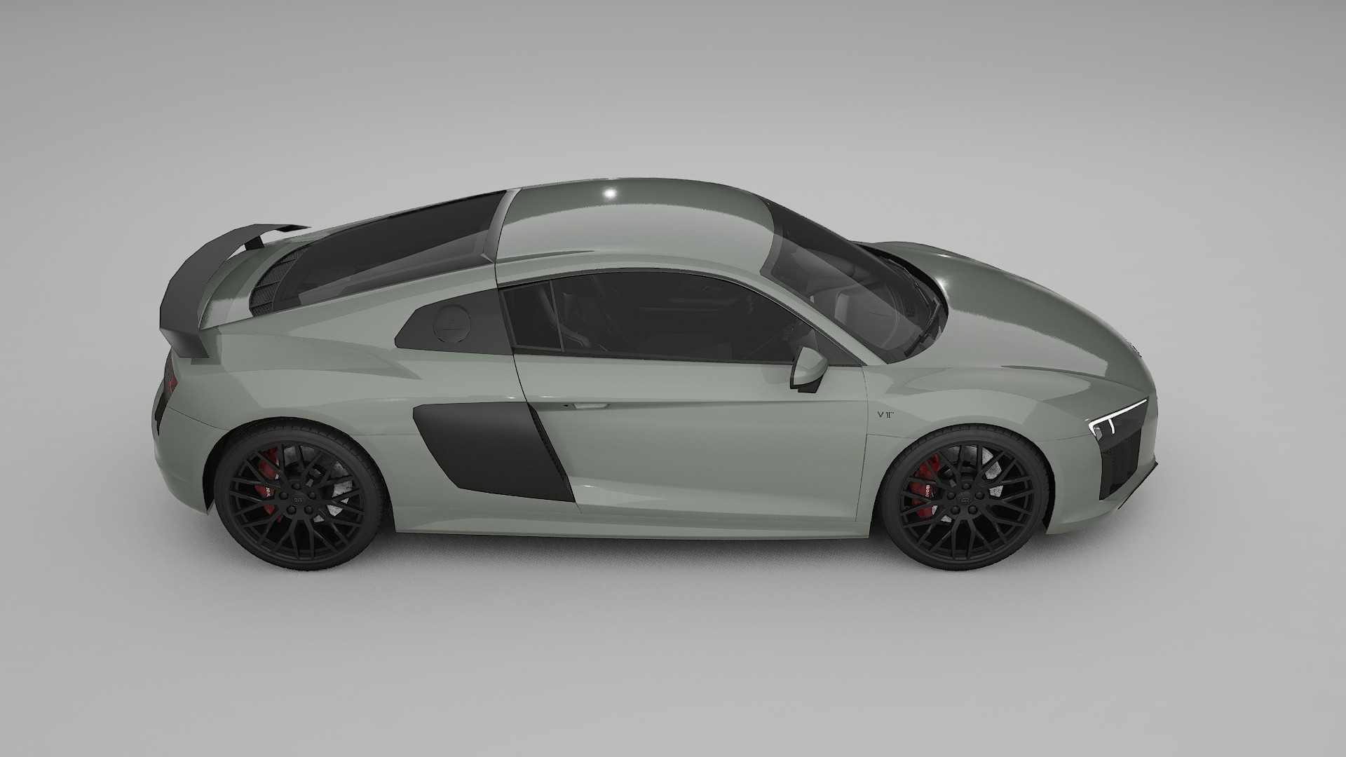 Audi R8 typ 4S prefacelift pre LCI TPU Lakbeschermingsfolie | SLATE Kleurveranderende PPF – Volledig Voorgesneden Kit