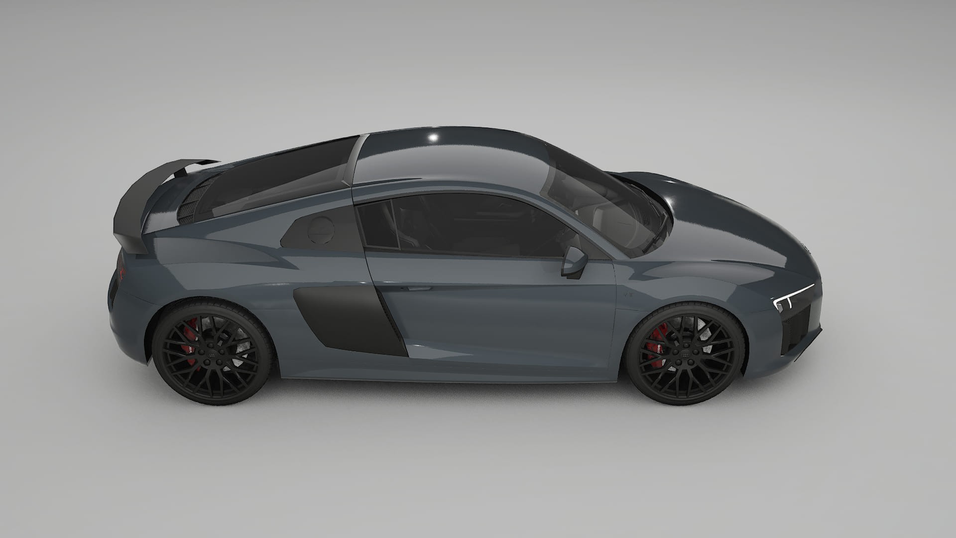Audi R8 typ 4S prefacelift pre LCI TPU Lakbeschermingsfolie | GRANITE Kleurveranderende PPF – Volledig Voorgesneden Kit