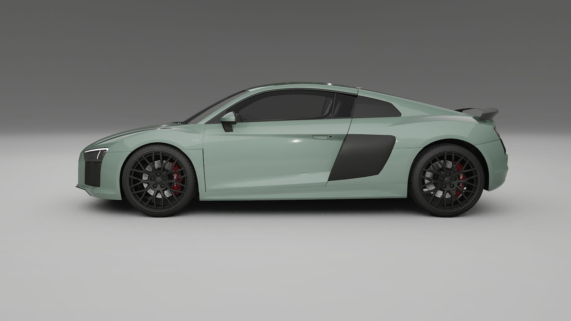 Audi R8 typ 4S prefacelift pre LCI TPU Lakbeschermingsfolie | CINDER Kleurveranderende PPF – Volledig Voorgesneden Kit