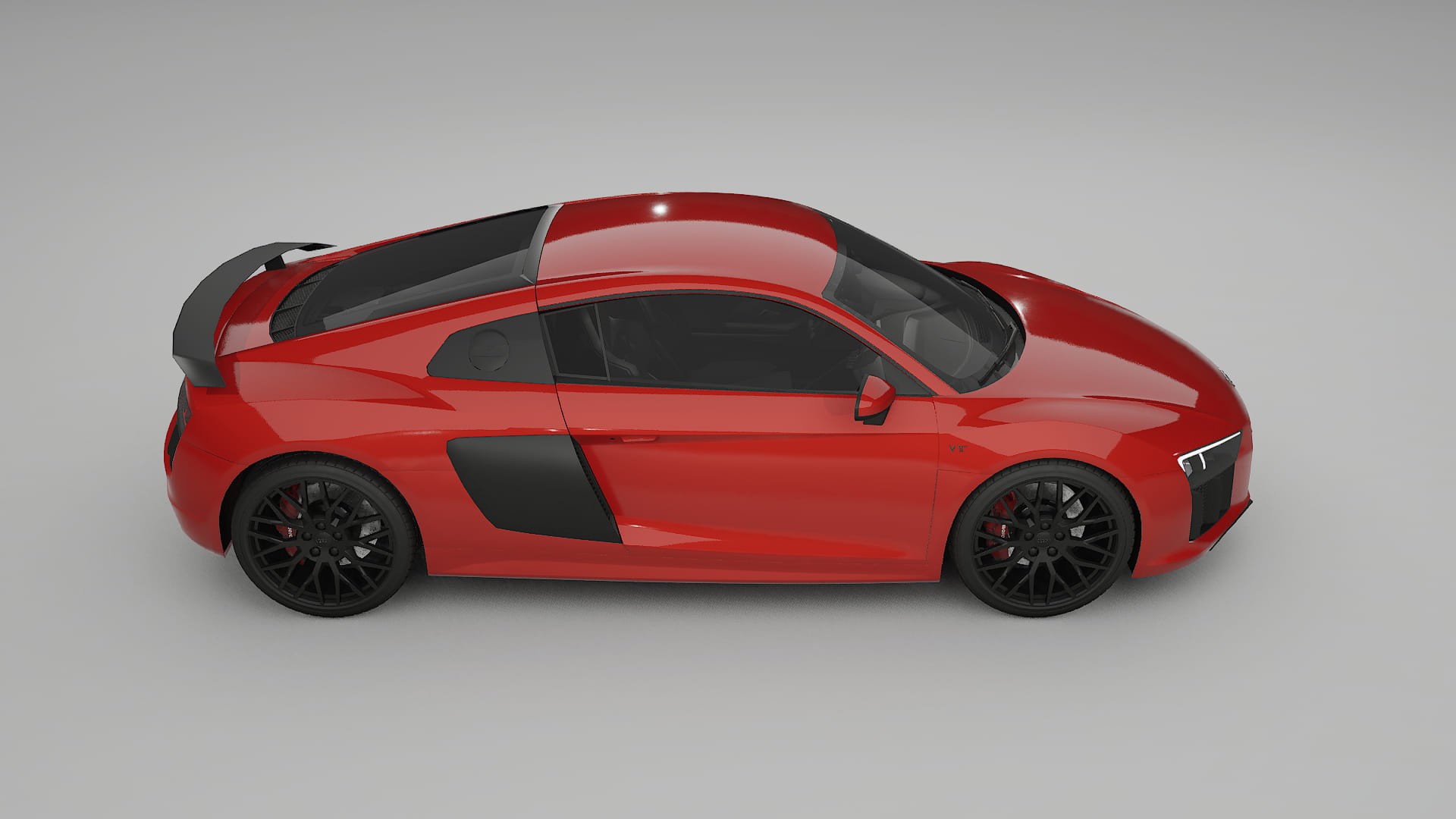 Audi R8 typ 4S prefacelift pre LCI TPU Lakbeschermingsfolie | BLAZE Kleurveranderende PPF – Volledig Voorgesneden Kit