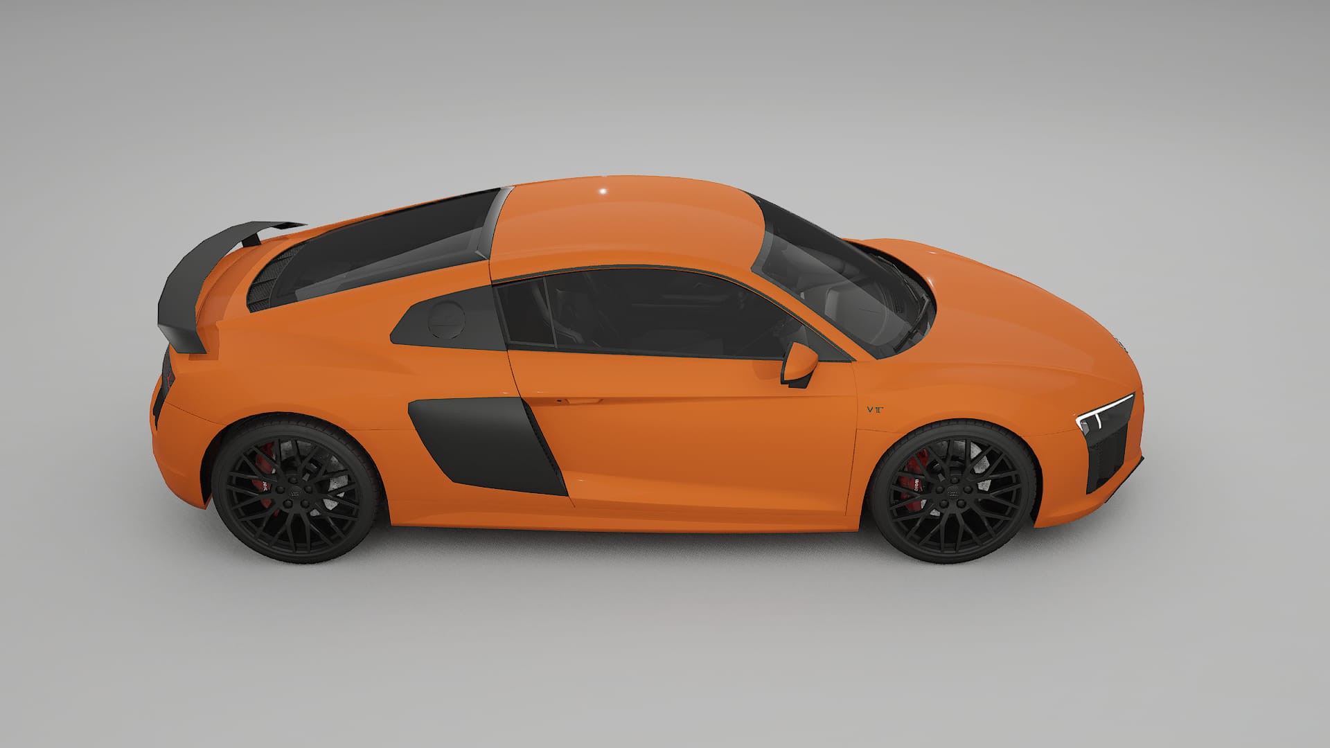 Audi R8 typ 4S prefacelift pre LCI TPU Lakbeschermingsfolie | ROCKET Kleurveranderende PPF – Volledig Voorgesneden Kit