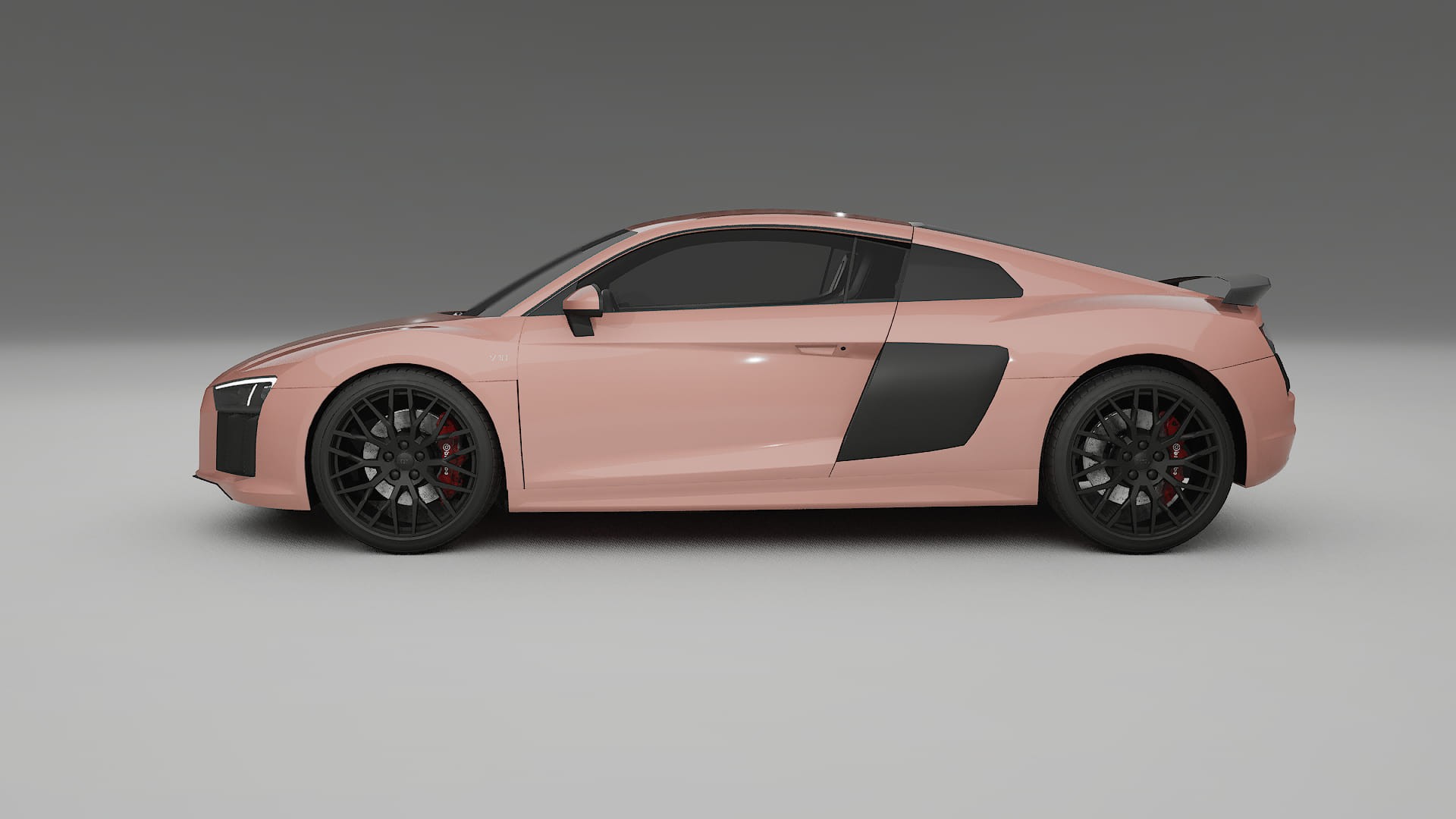 Audi R8 typ 4S prefacelift pre LCI TPU Lakbeschermingsfolie | BLUSH Kleurveranderende PPF – Volledig Voorgesneden Kit