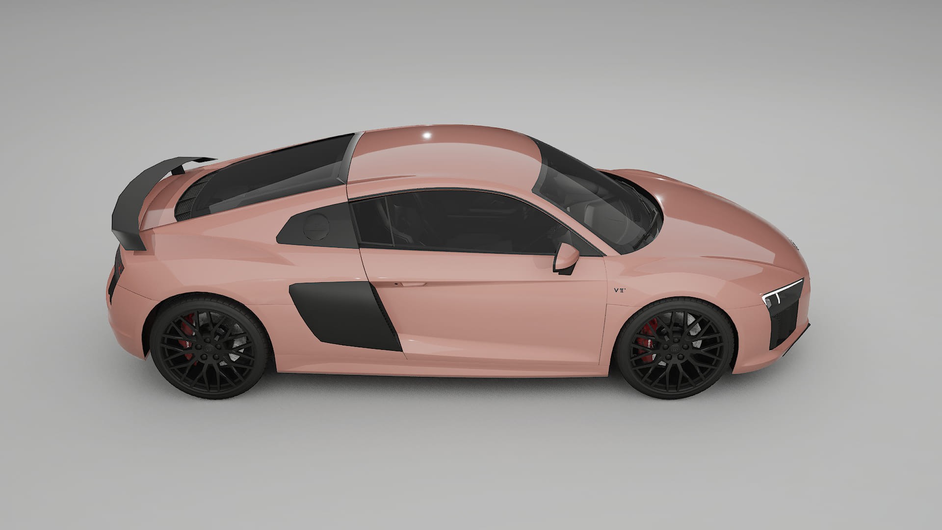 Audi R8 typ 4S prefacelift pre LCI TPU Lakbeschermingsfolie | BLUSH Kleurveranderende PPF – Volledig Voorgesneden Kit