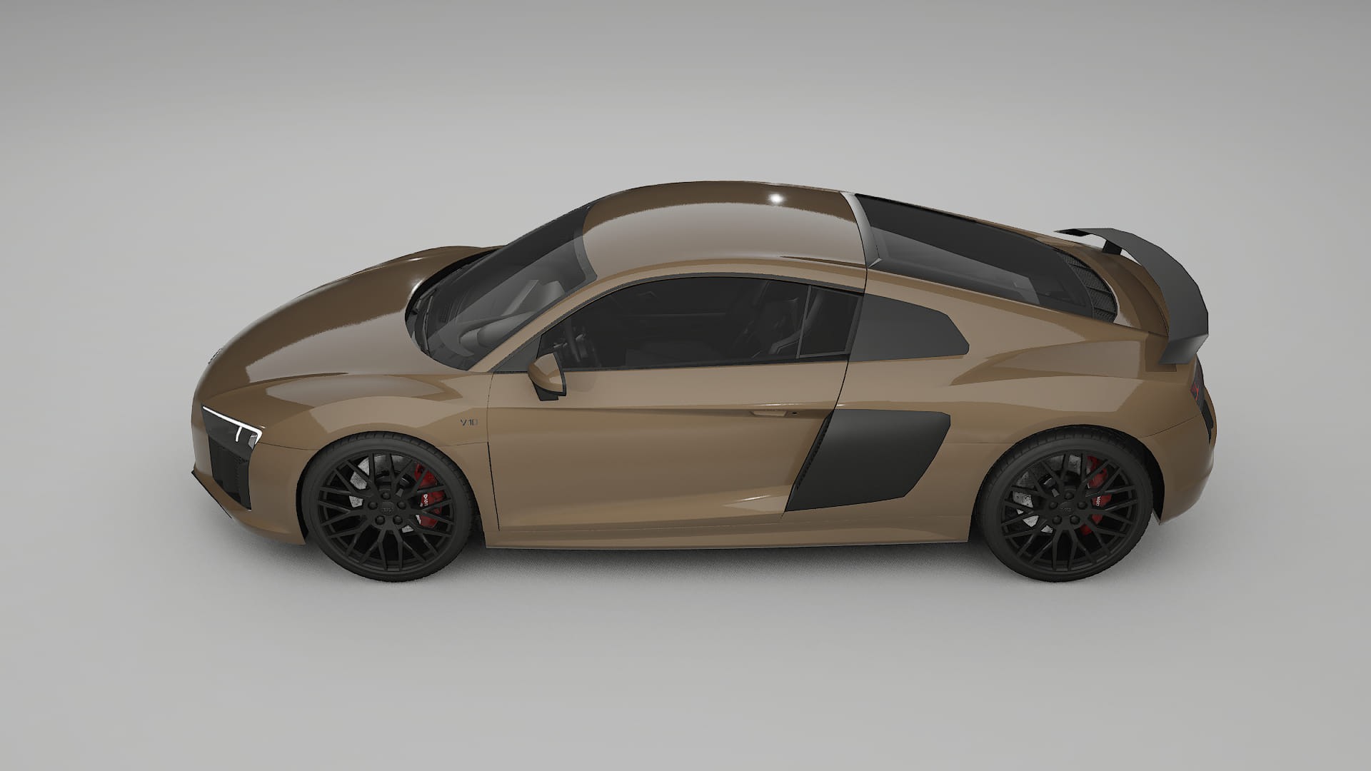 Audi R8 typ 4S prefacelift pre LCI TPU Lakbeschermingsfolie | SAHARA Kleurveranderende PPF – Volledig Voorgesneden Kit