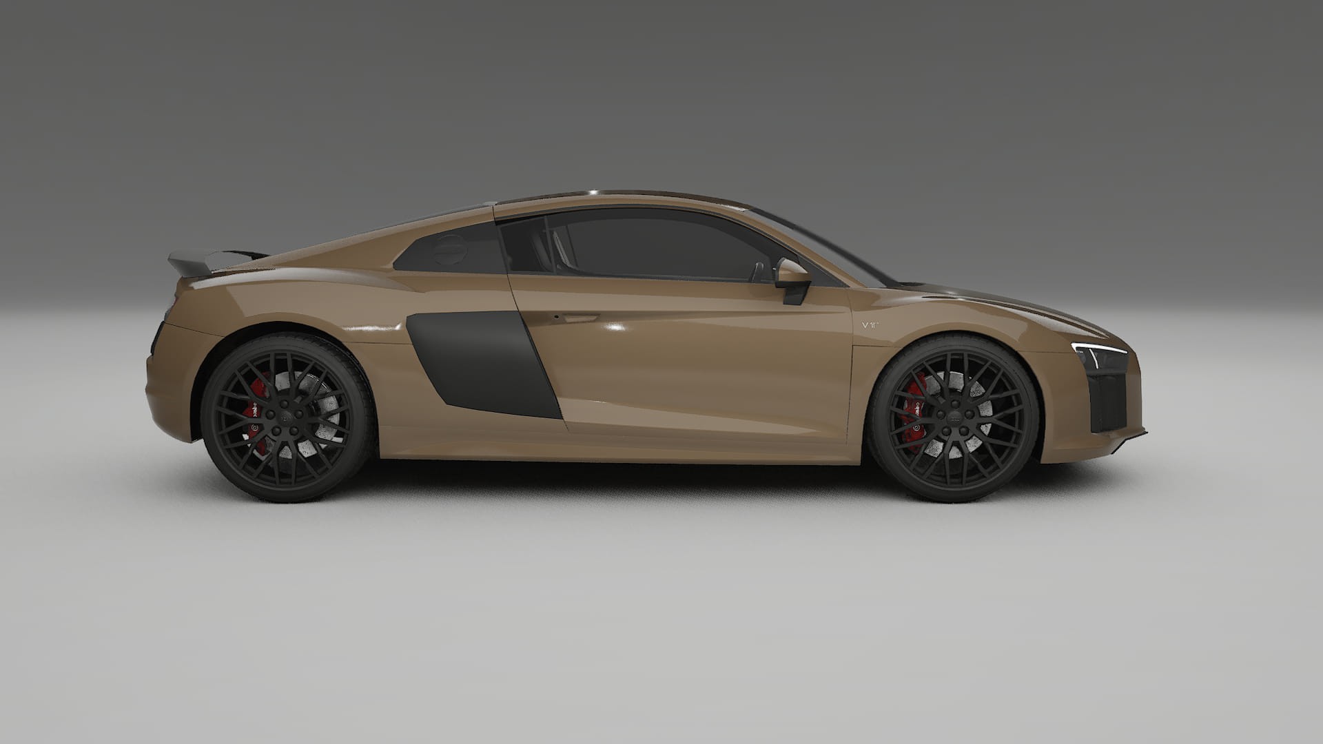 Audi R8 typ 4S prefacelift pre LCI TPU Lakbeschermingsfolie | SAHARA Kleurveranderende PPF – Volledig Voorgesneden Kit