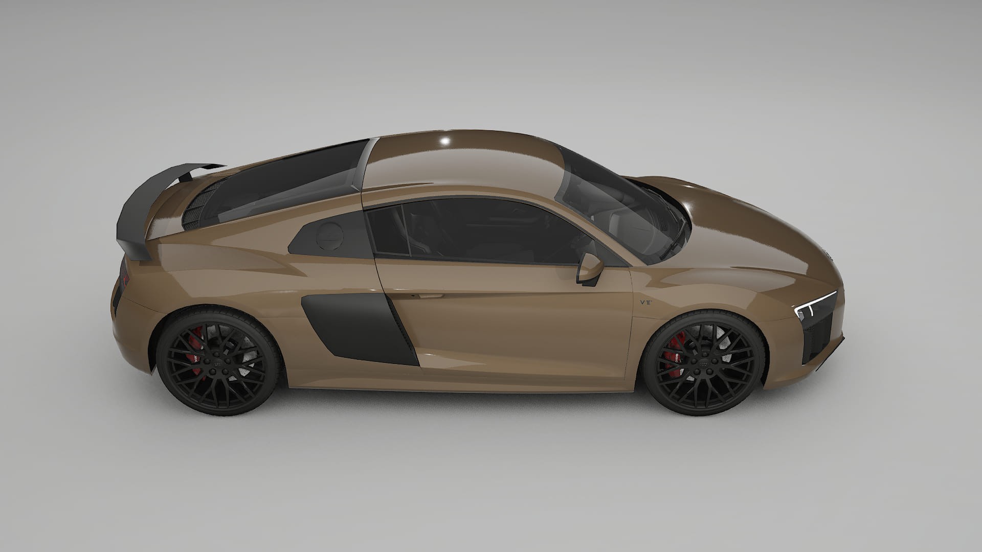 Audi R8 typ 4S prefacelift pre LCI TPU Lakbeschermingsfolie | SAHARA Kleurveranderende PPF – Volledig Voorgesneden Kit