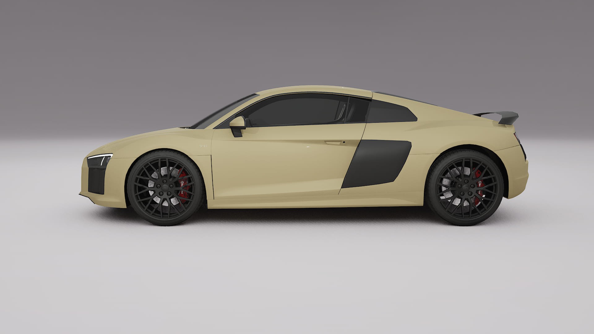 Audi R8 typ 4S prefacelift pre LCI TPU Lakbeschermingsfolie | SAND Kleurveranderende PPF – Volledig Voorgesneden Kit