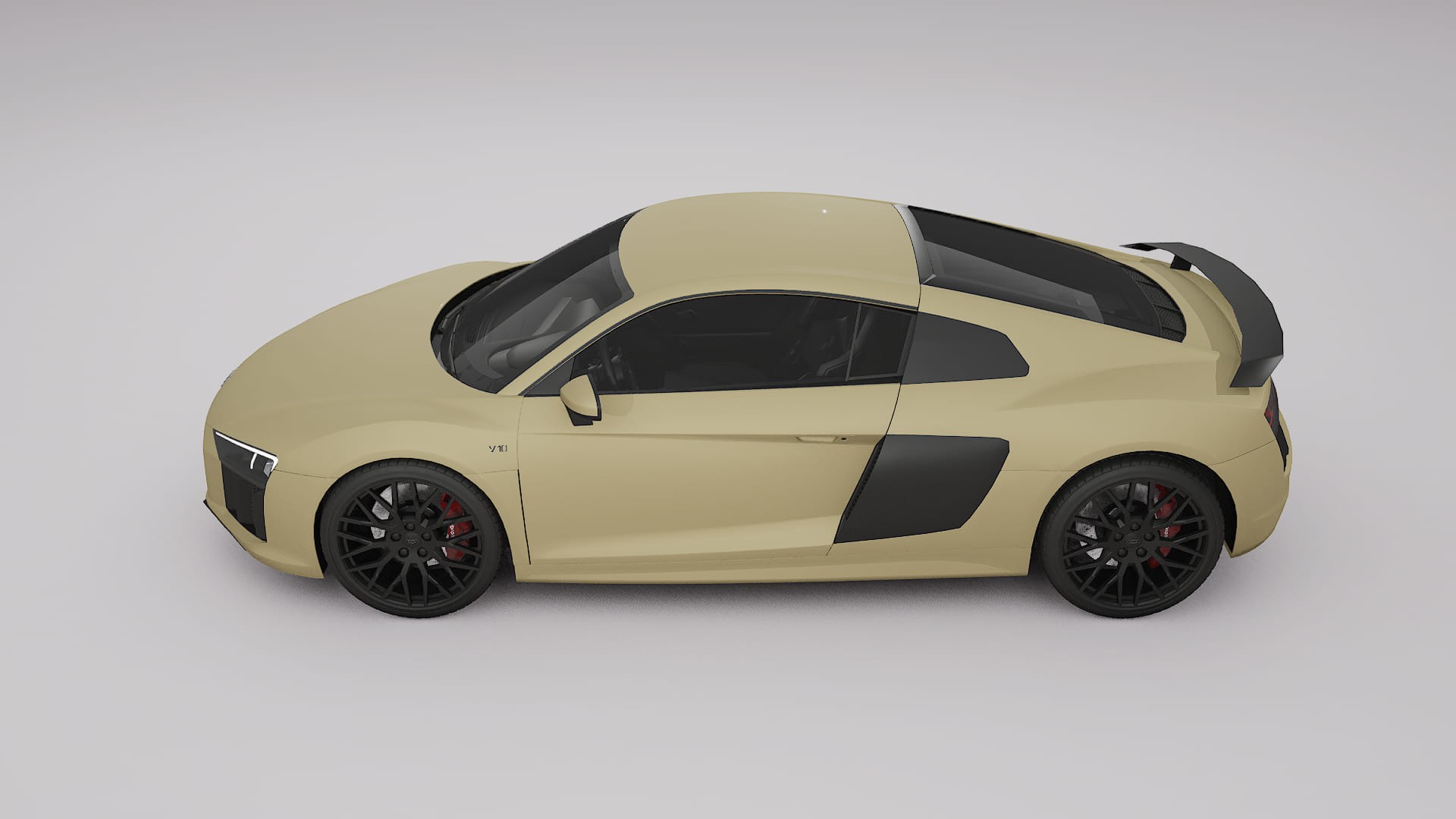 Audi R8 typ 4S prefacelift pre LCI TPU Lakbeschermingsfolie | SAND Kleurveranderende PPF – Volledig Voorgesneden Kit