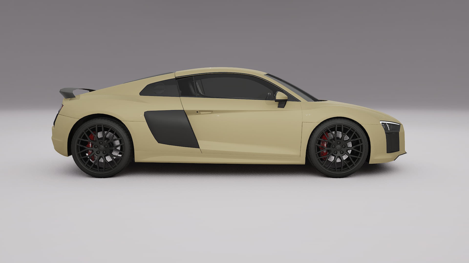 Audi R8 typ 4S prefacelift pre LCI TPU Lakbeschermingsfolie | SAND Kleurveranderende PPF – Volledig Voorgesneden Kit