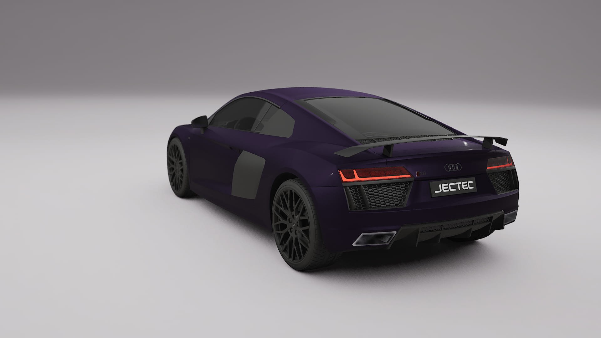 Audi R8 typ 4S prefacelift pre LCI TPU Lakbeschermingsfolie | VIOLET Kleurveranderende PPF – Volledig Voorgesneden Kit