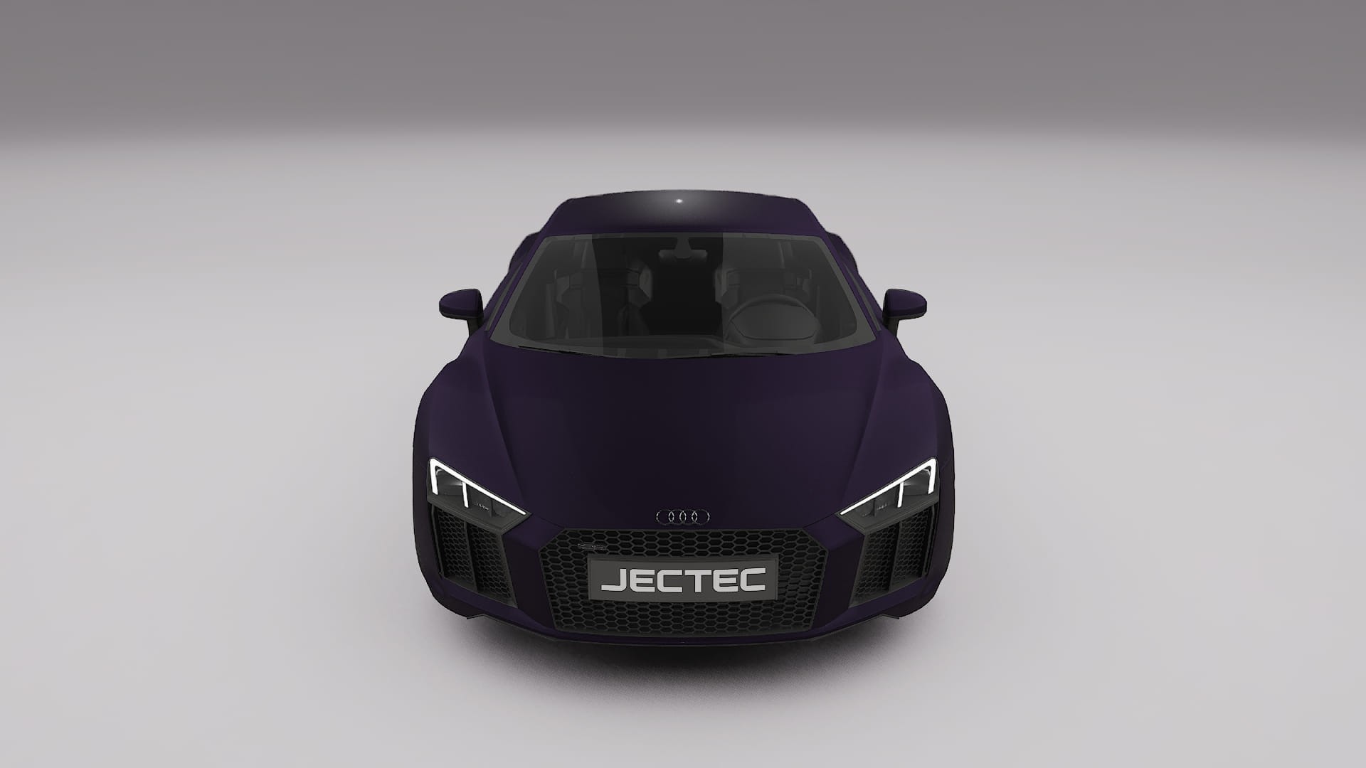 Audi R8 typ 4S prefacelift pre LCI TPU Lakbeschermingsfolie | VIOLET Kleurveranderende PPF – Volledig Voorgesneden Kit