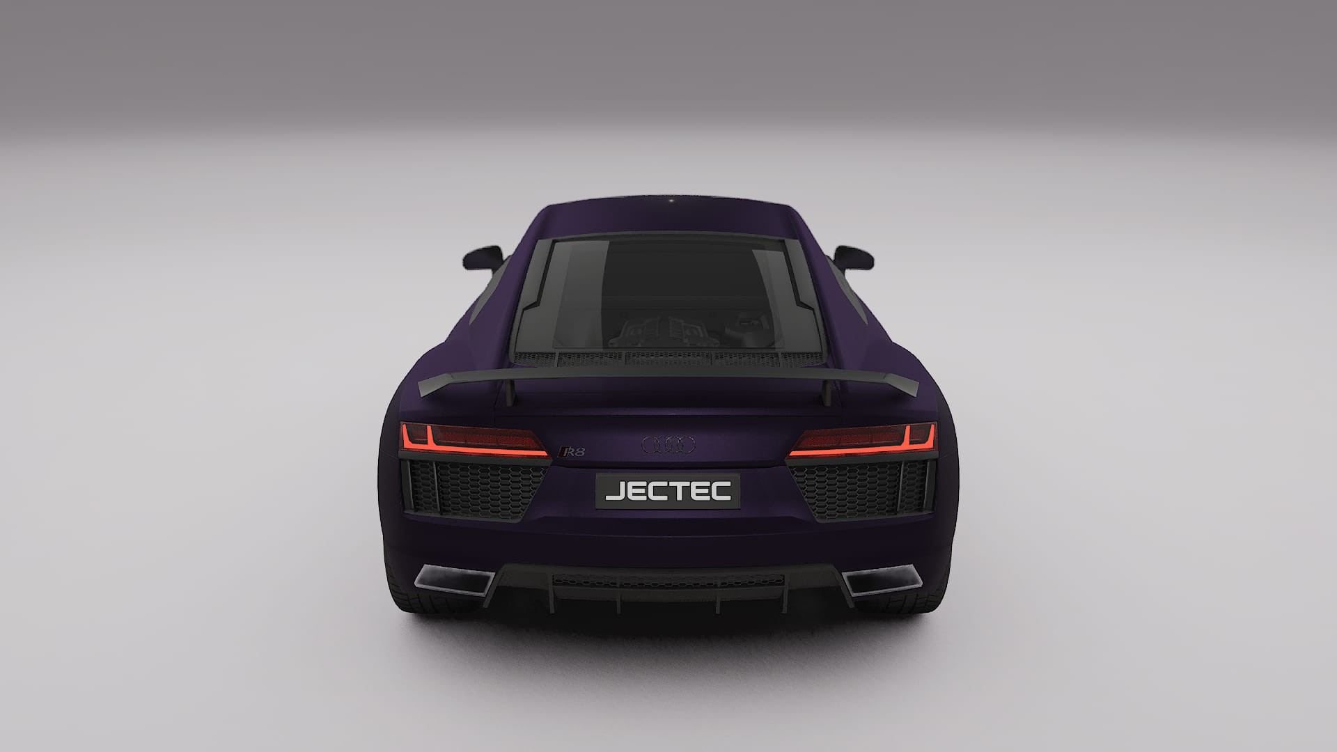 Audi R8 typ 4S prefacelift pre LCI TPU Lakbeschermingsfolie | VIOLET Kleurveranderende PPF – Volledig Voorgesneden Kit