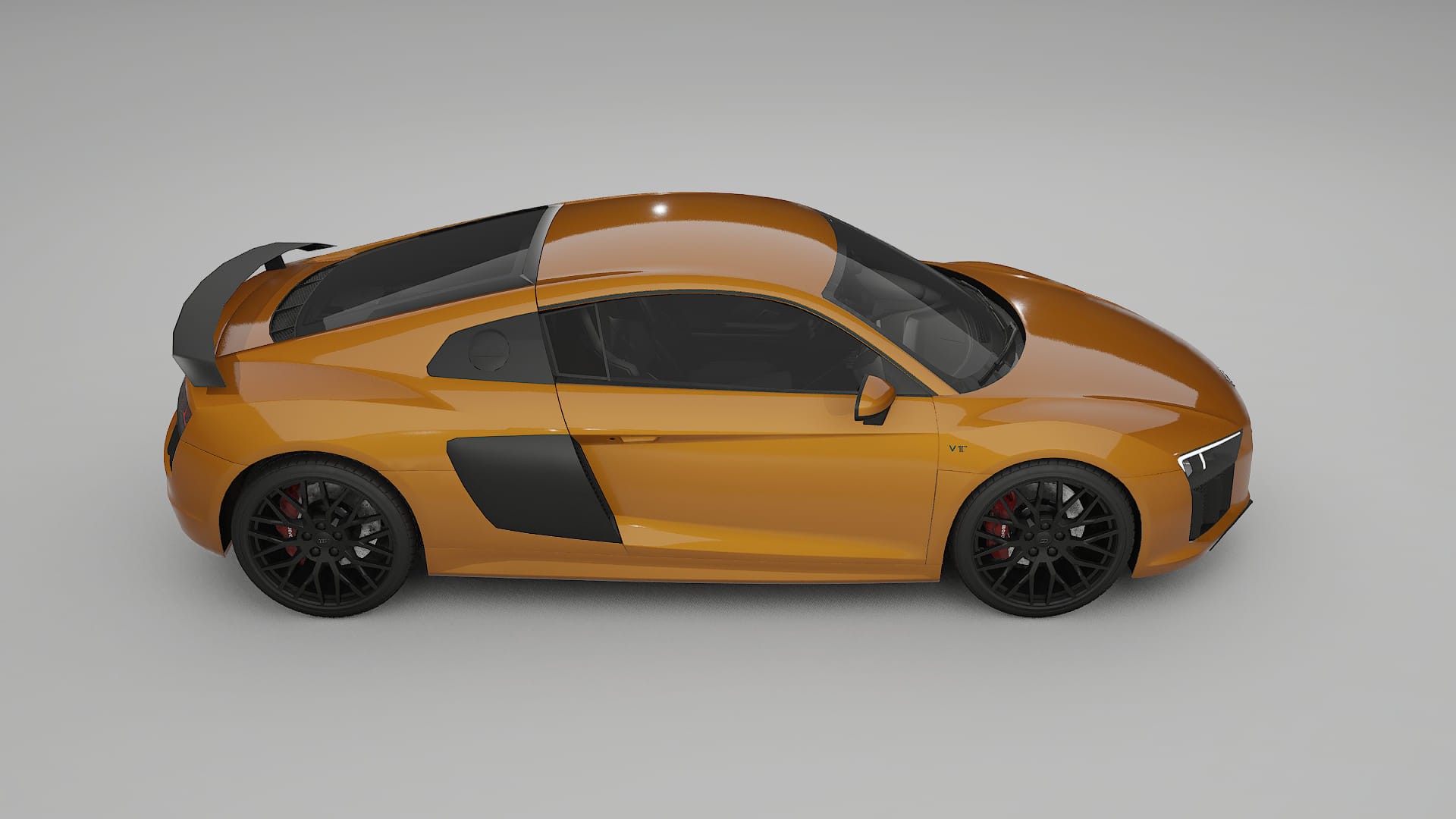 Audi R8 typ 4S prefacelift pre LCI TPU Lakbeschermingsfolie | DAISY Kleurveranderende PPF – Volledig Voorgesneden Kit