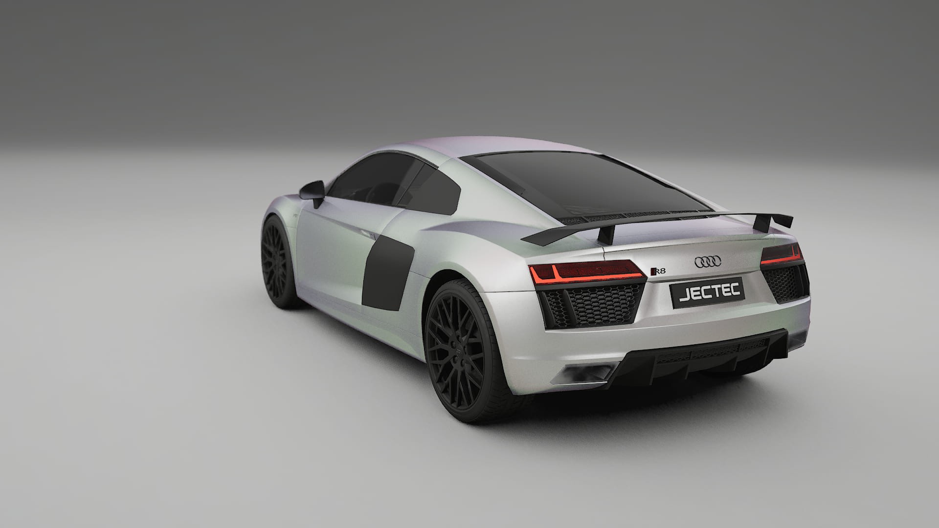 Audi R8 typ 4S prefacelift pre LCI TPU Lakbeschermingsfolie | NEBULA Kleurveranderende PPF – Volledig Voorgesneden Kit